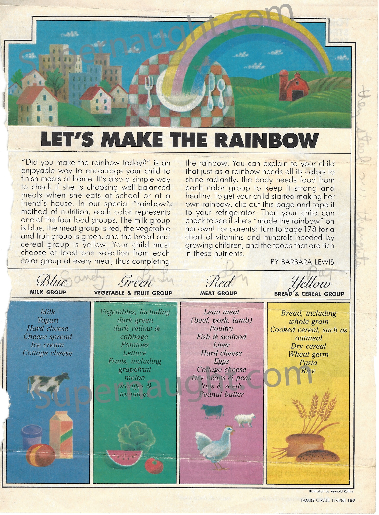 Charles Manson Lets Make A Rainbow 1983 Family Circle