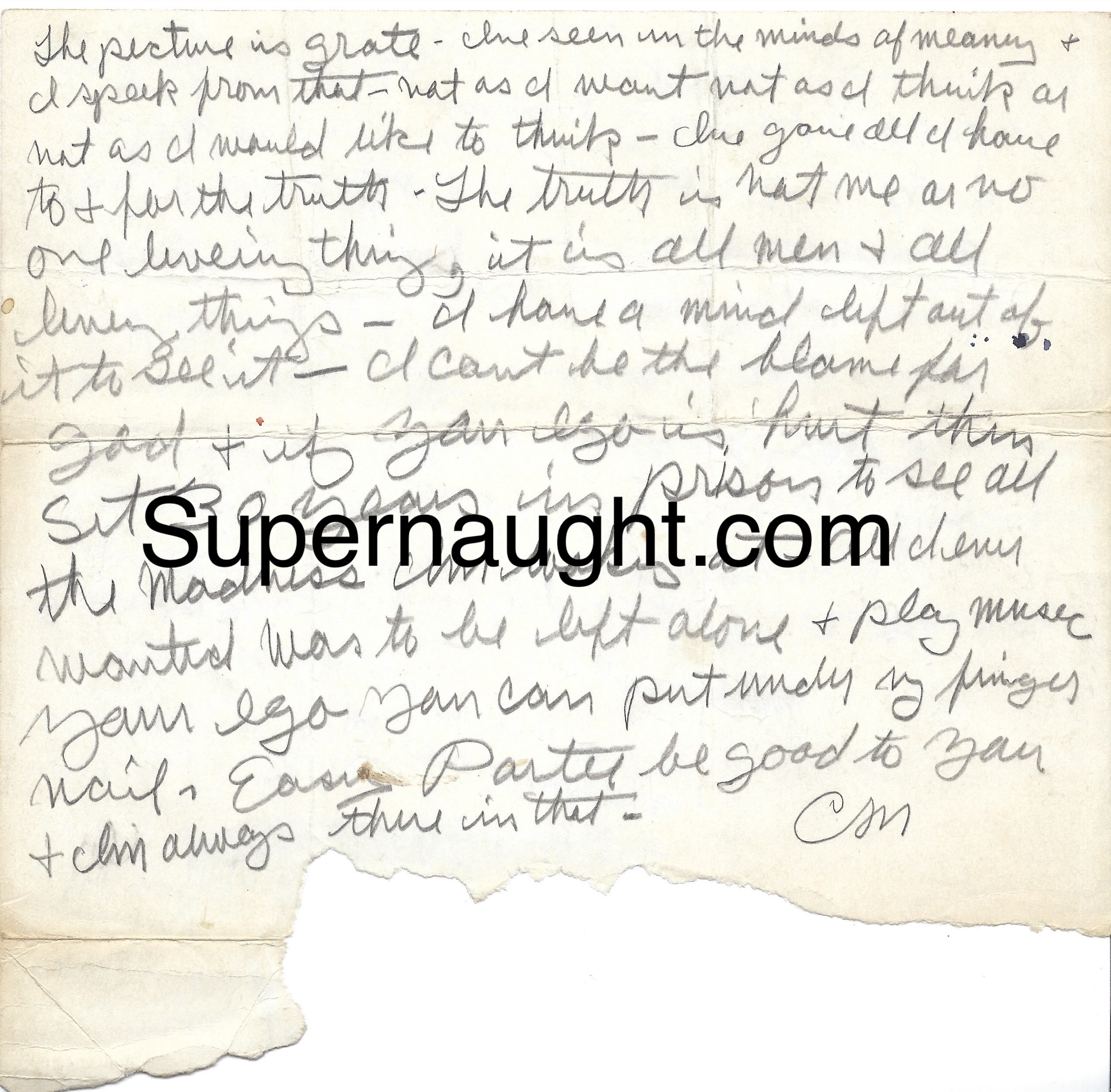 Charles Manson Partee Friedman Letter Signed by Both image 2