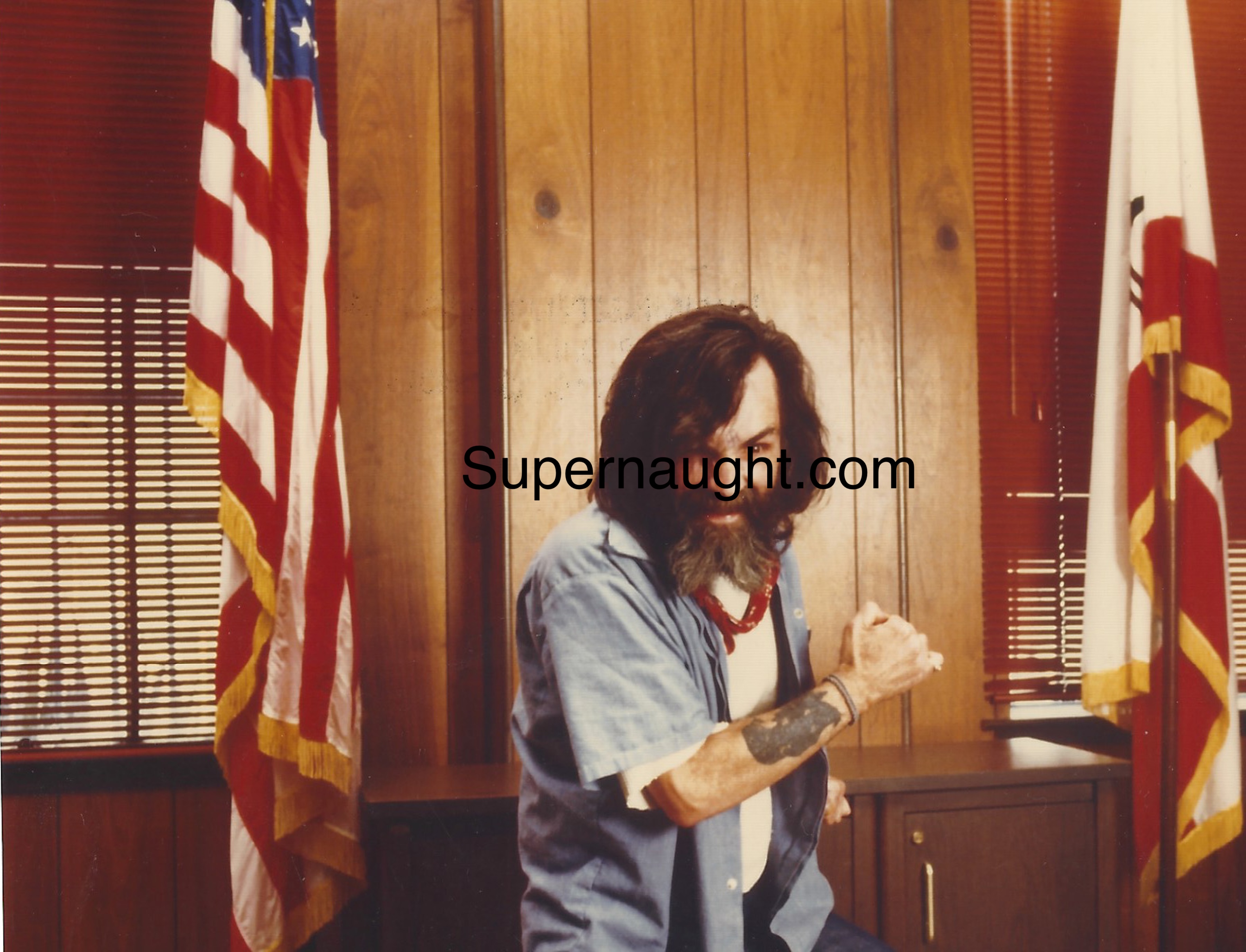 Charles Manson Prison Photo