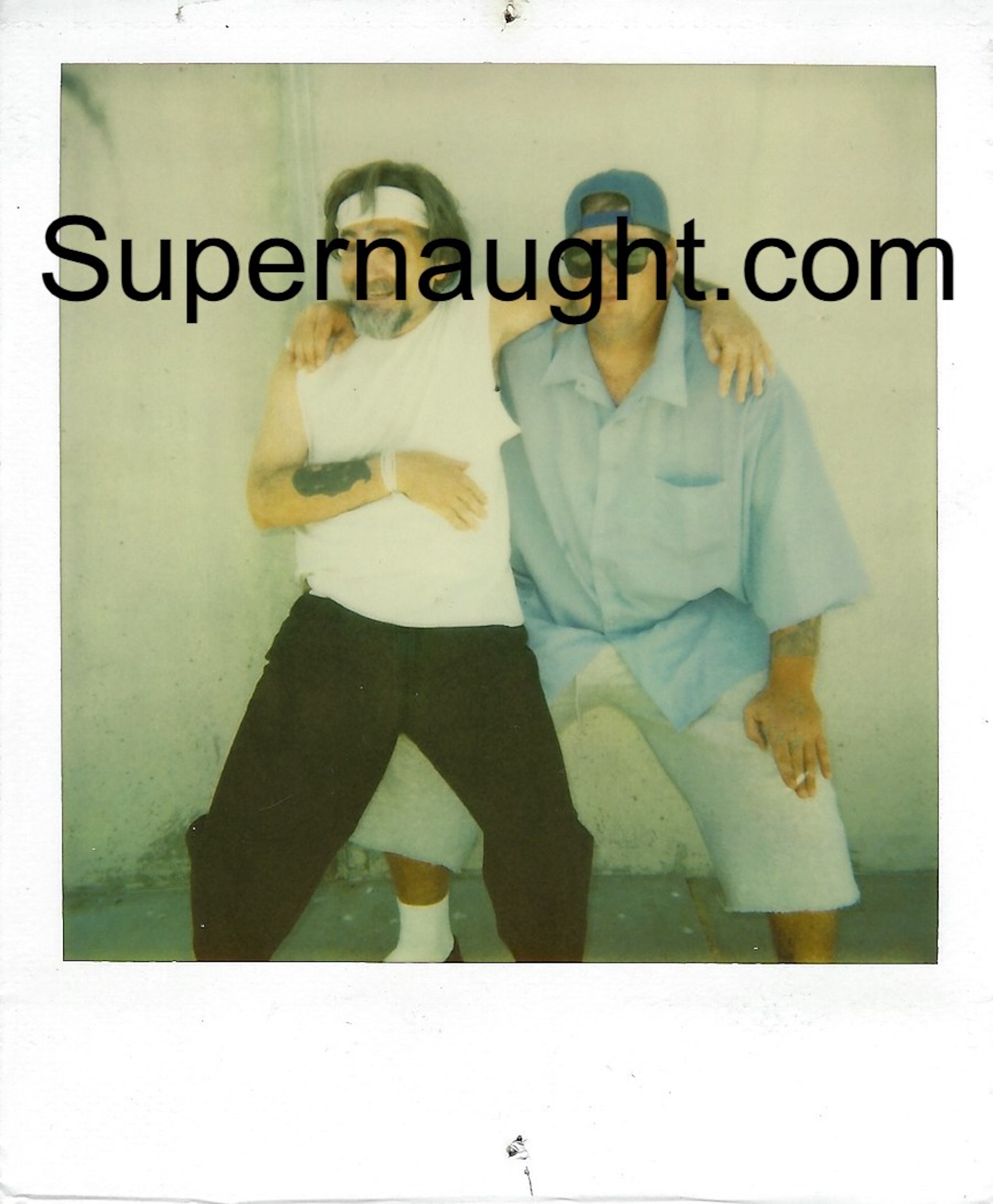Charles Manson Rhino Yard Polaroid