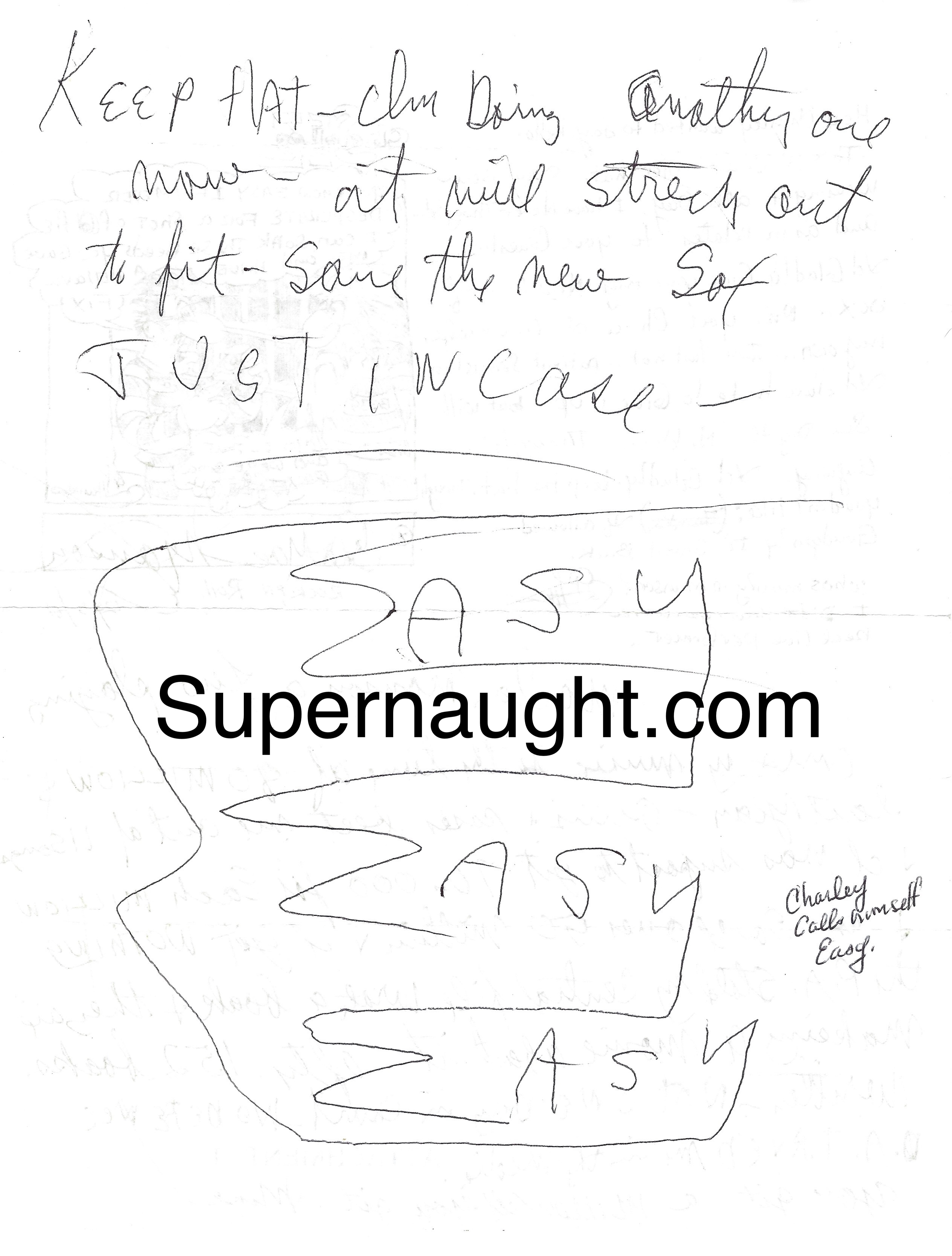 Charles Manson Signed Marilyn Manson Letter With Drawing image 2