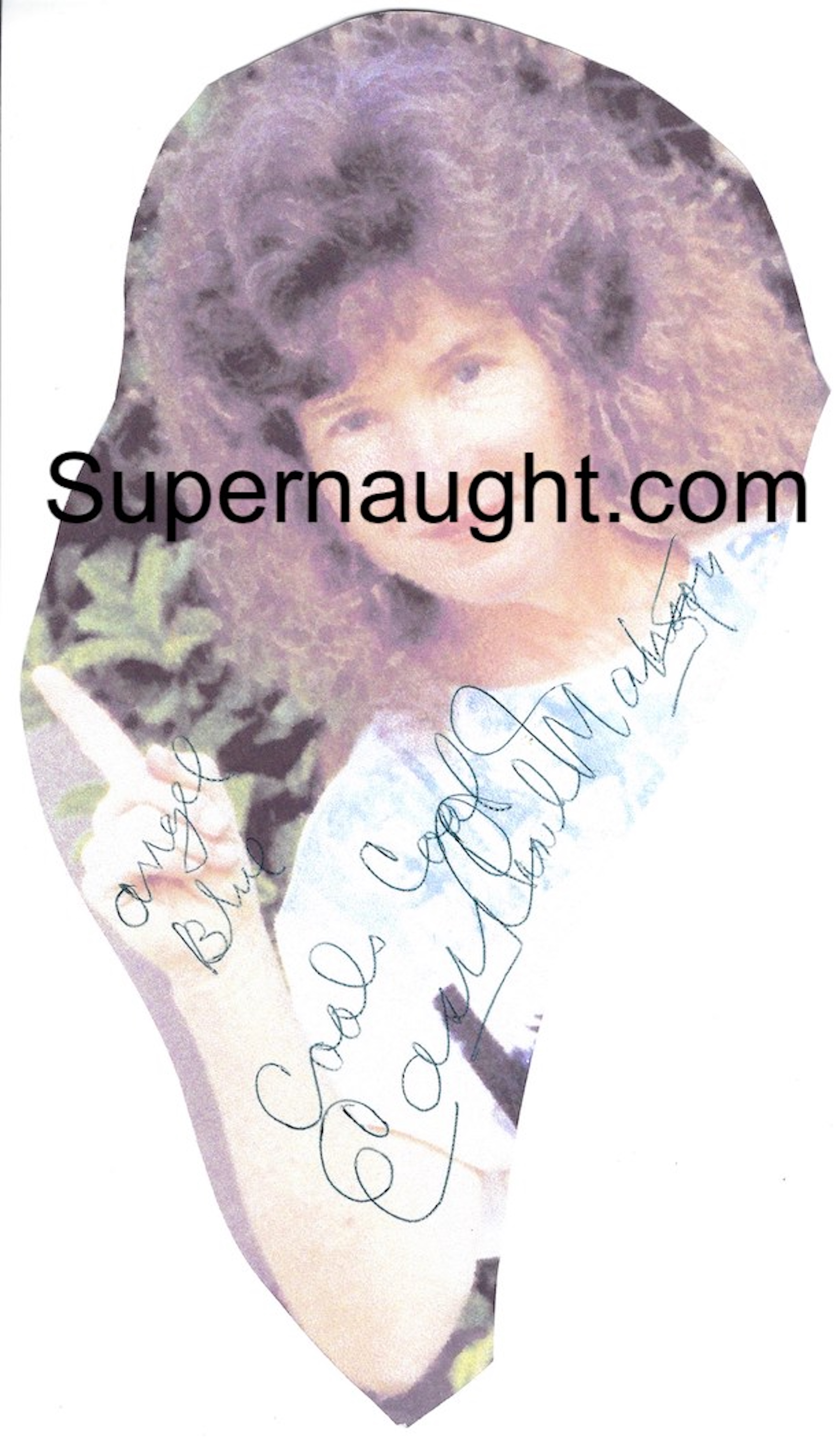 Charles Manson Signed Photo of Sandy Good