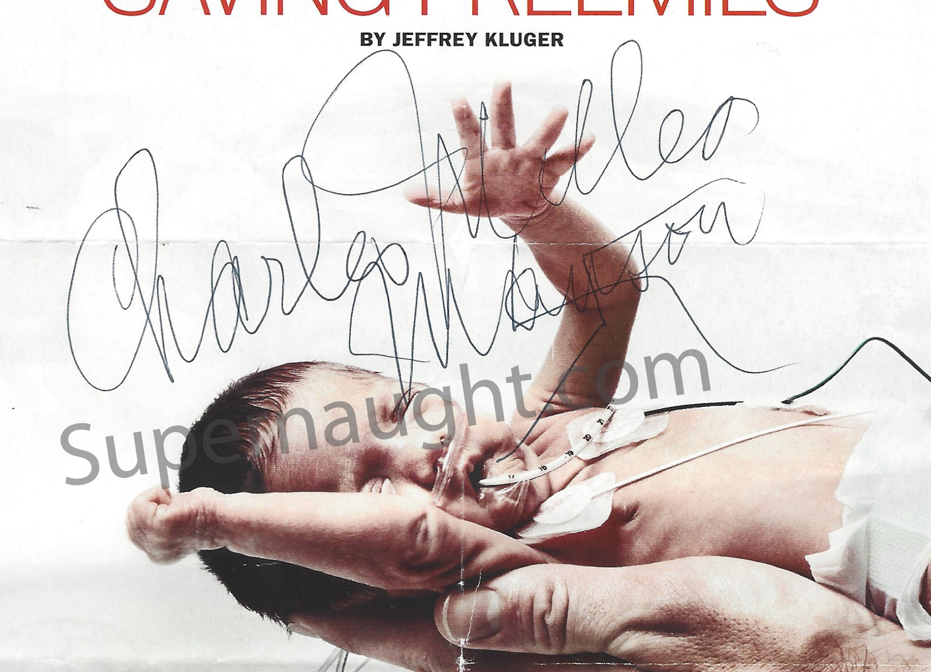 Charles Manson Signed Time Magazine Cover June 2014 image 2