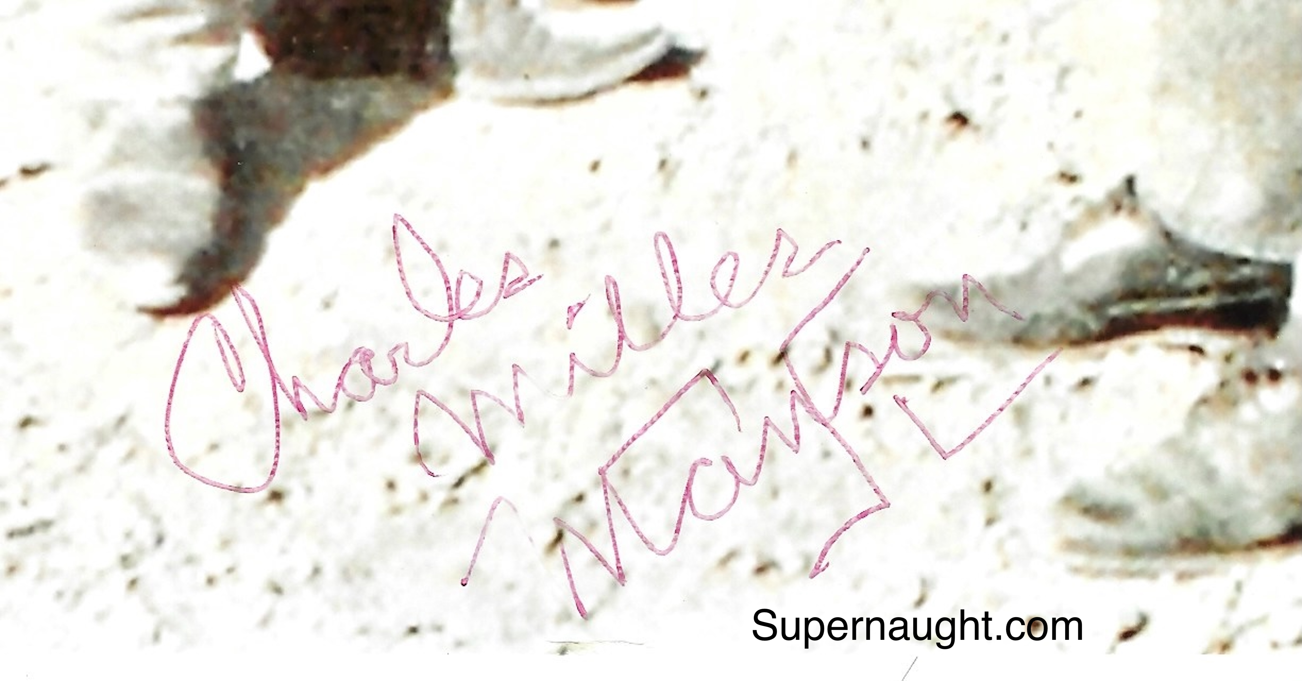 Charles Manson Spahn Ranch Photo Autographed image 2
