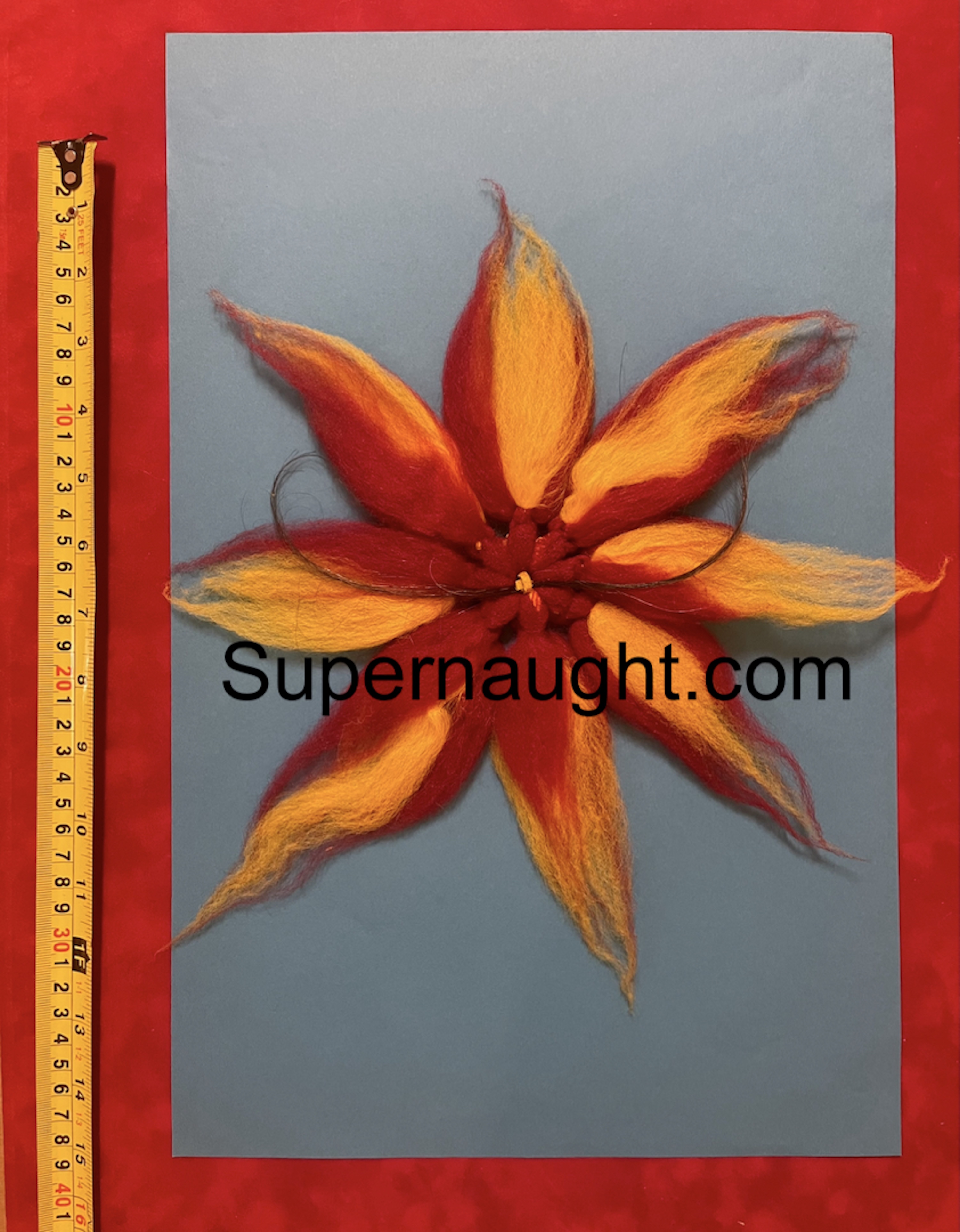 Charles Manson Sunburst String Art With His Hair image 2