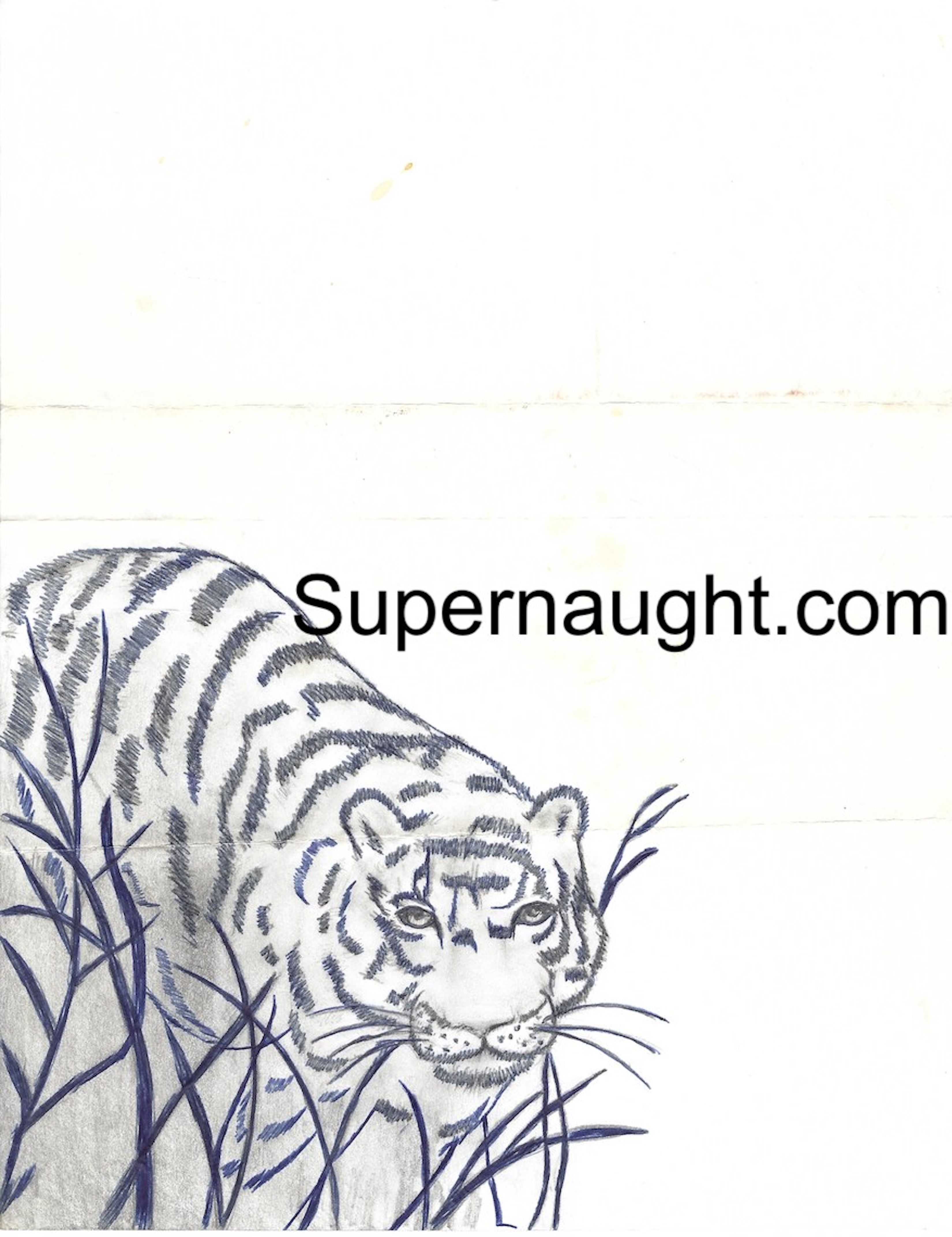 Charles Ng 1989 Signed Letter with Drawing and Envelope