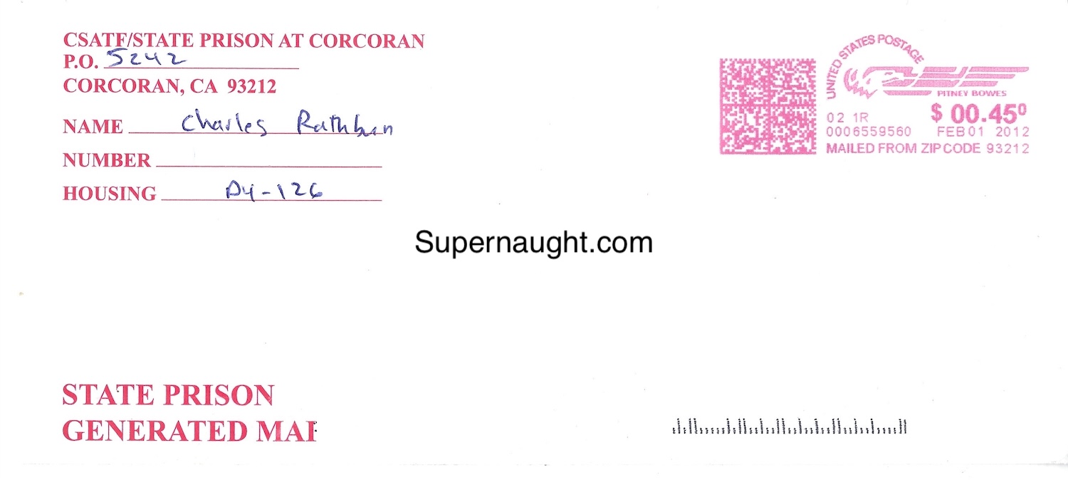 Charles Rathbun Letter and Envelope Set Both Signed image 3