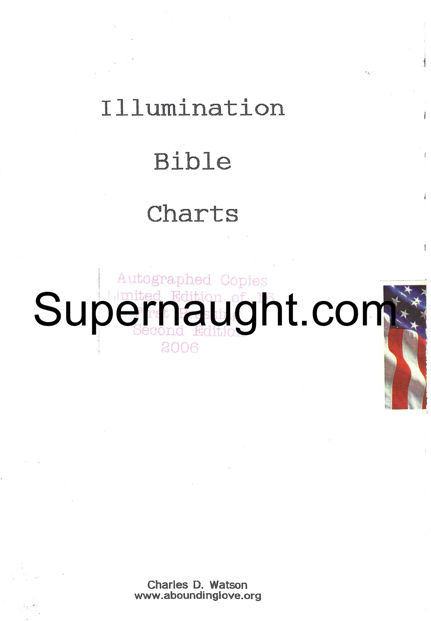 Charles Tex Watson Illumination Bible Charts 15