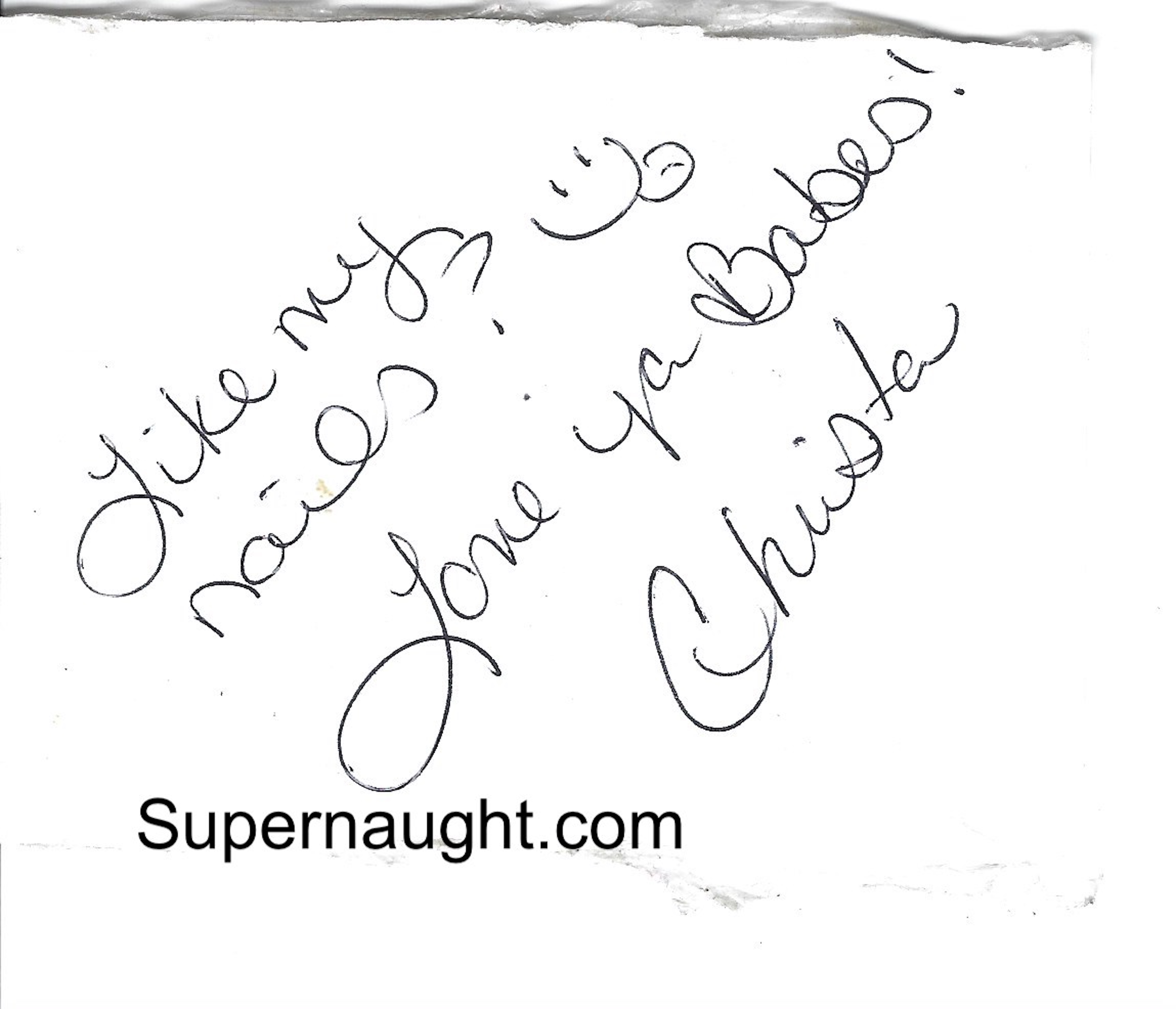 Christa Pike Autographed Photo image 2