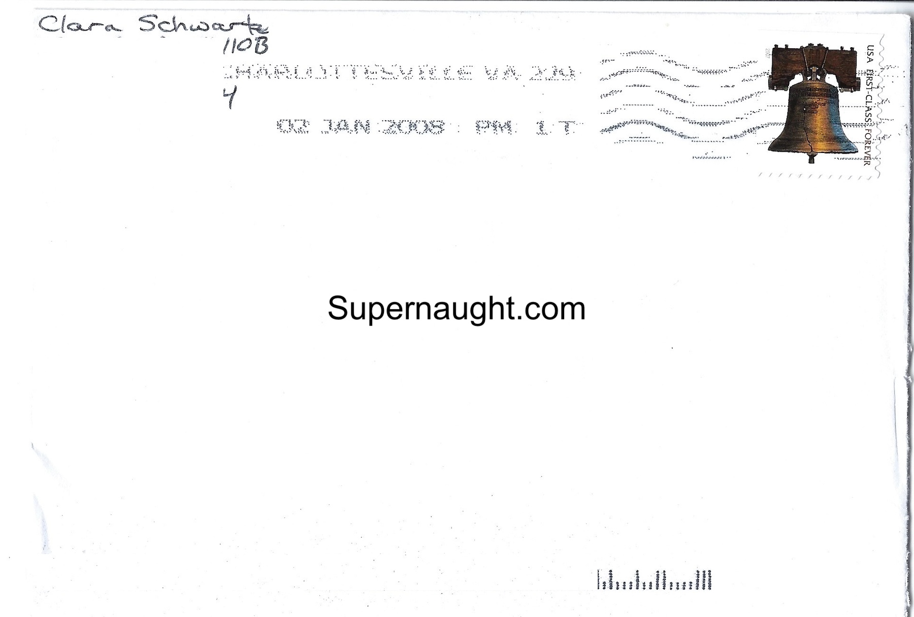 Clara Schwartz Card and Envelope Set Both Signed image 4