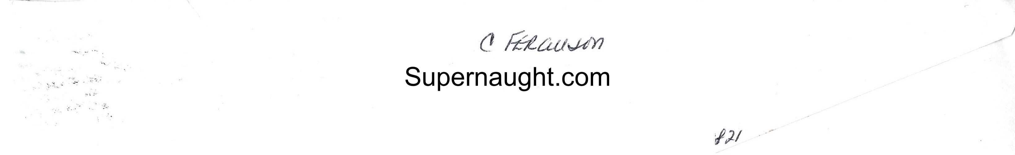 Colin Ferguson Letter and Envelope Set Both Signed image 3