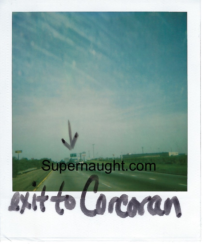 Corcoran State Prison Exit Polaroid