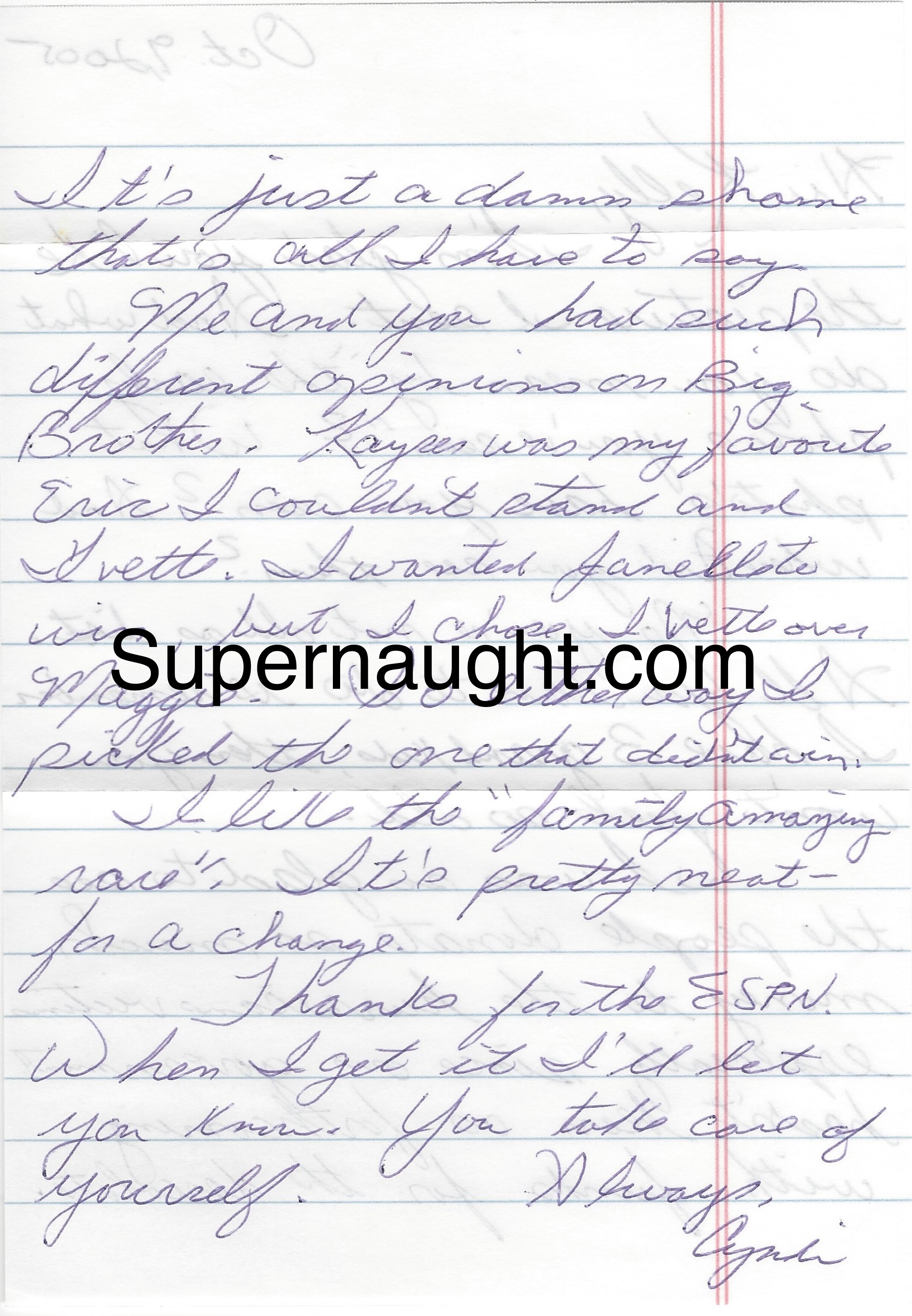 Cynthia Coffman Two Page Letter and Envelope Set Both Signed image 2