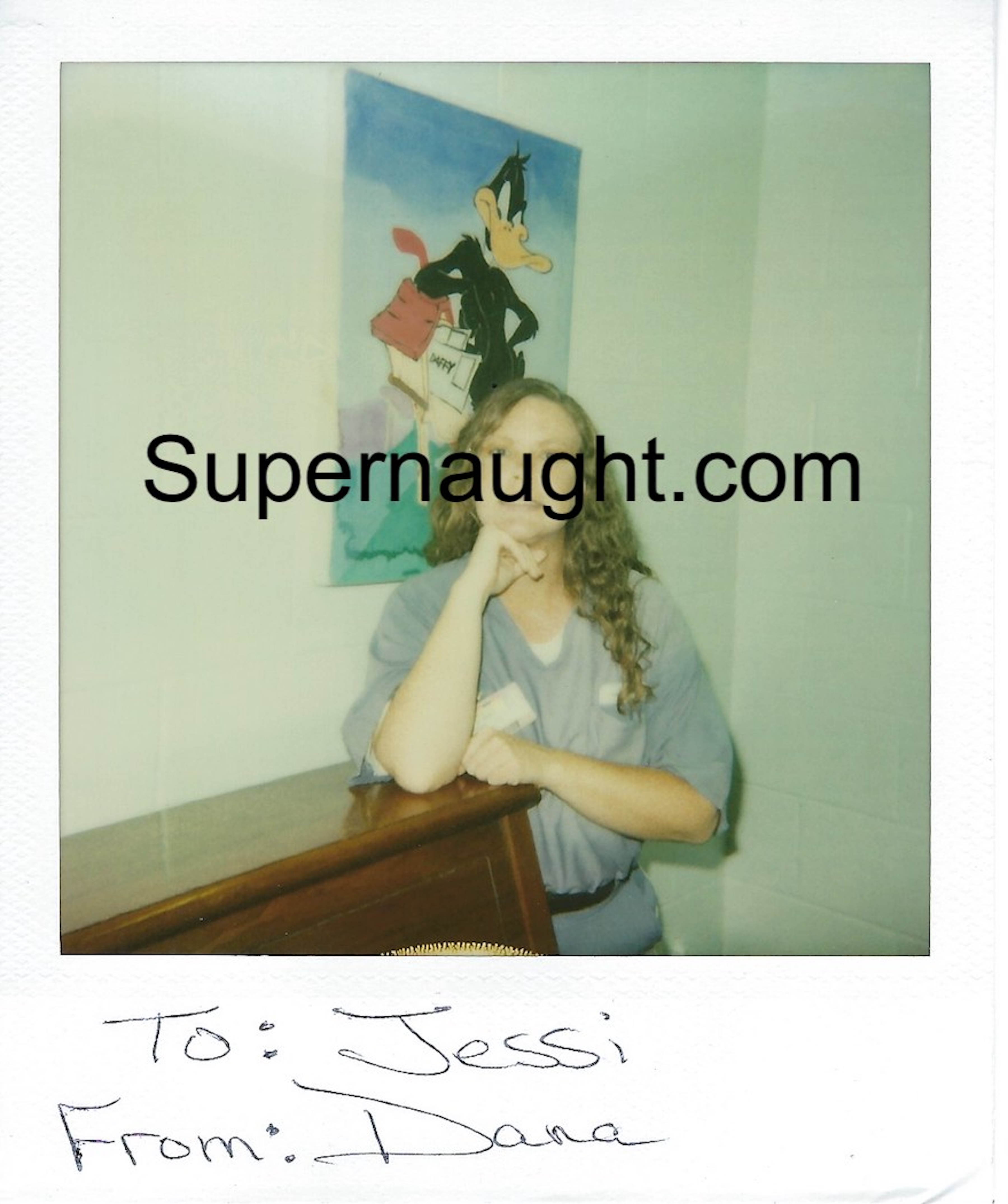 Dana Cooper Polaroid Signed