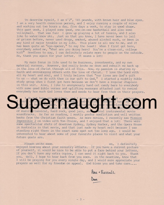Dana Ewell Letter and Envelope Set Both Signed