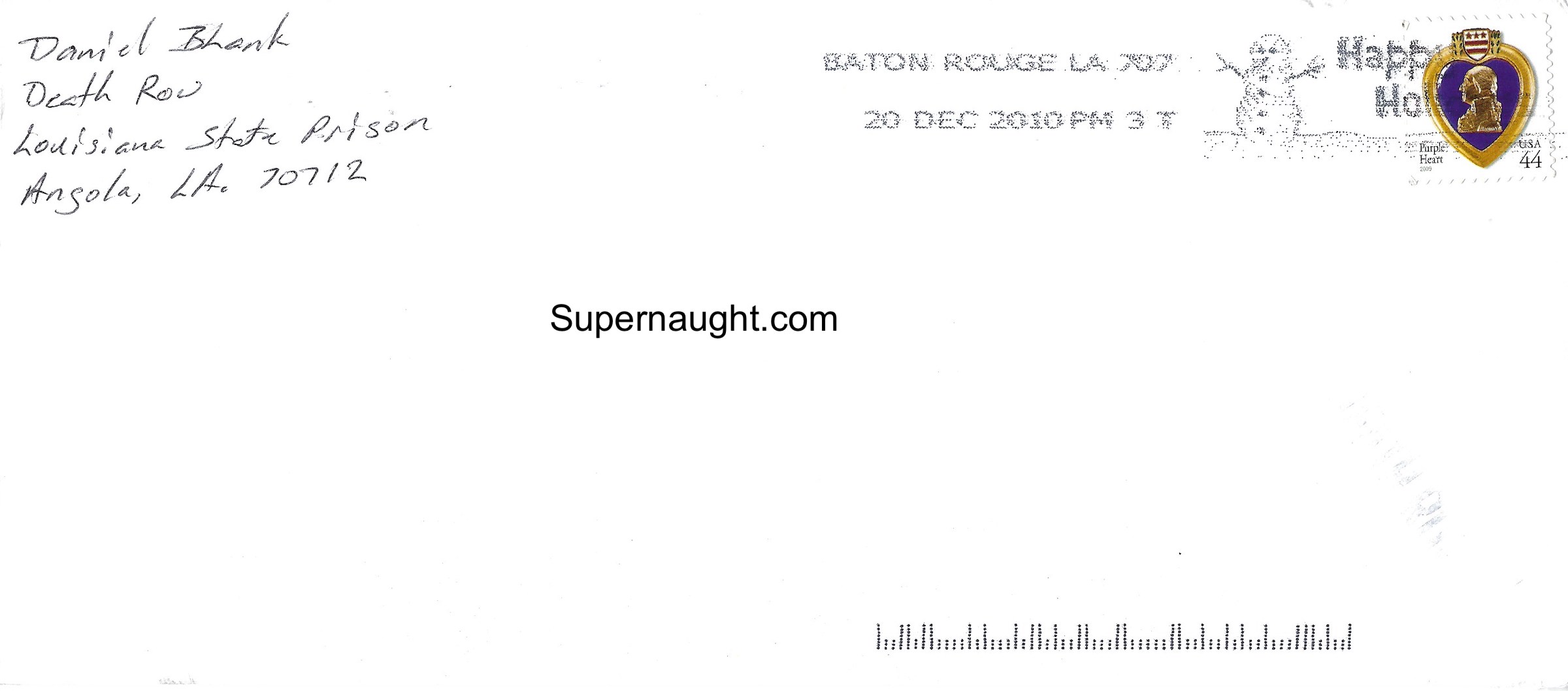 Daniel Blank Letter and Envelope Set Both Signed image 3