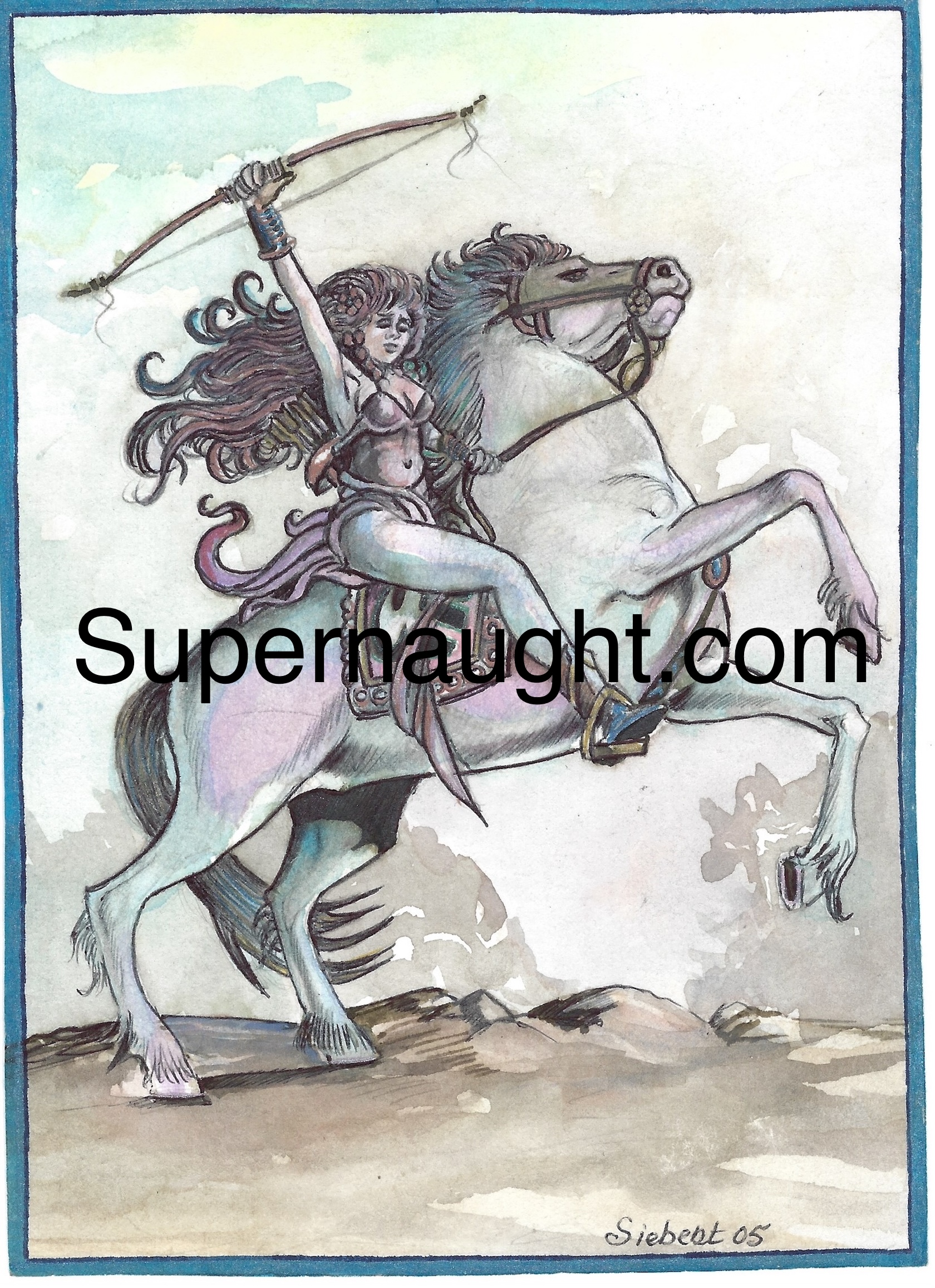 Daniel Siebert Fantasy Artwork Signed
