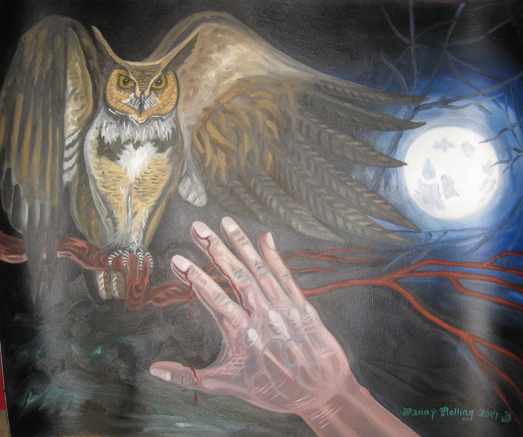 Danny Rolling The Enchantment Oil Painting