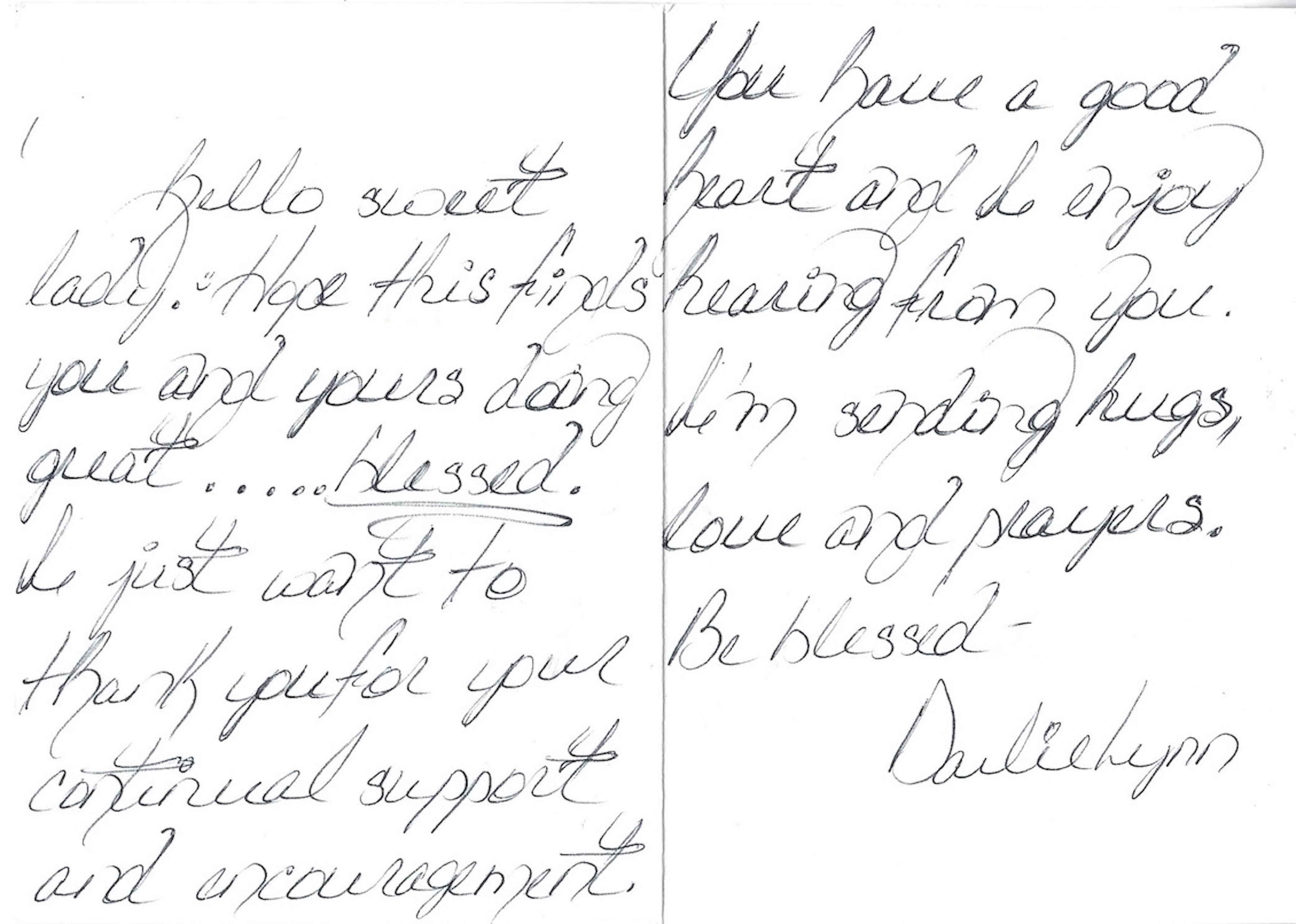 Darlie Routier Card and Envelope Set Both Signed