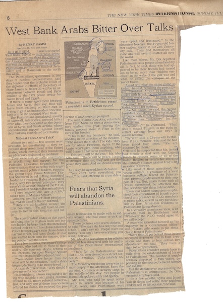 David Berkowitz 1991 Letter Envelope Set with Article image 3
