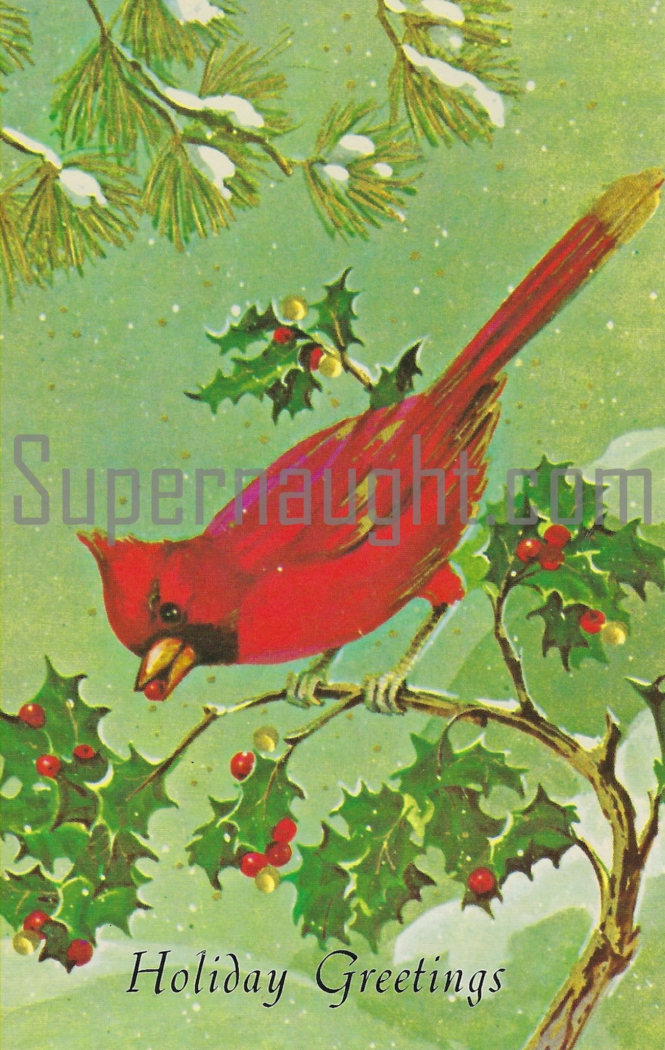 David Berkowitz Signed Christmas Card 1982 image 2