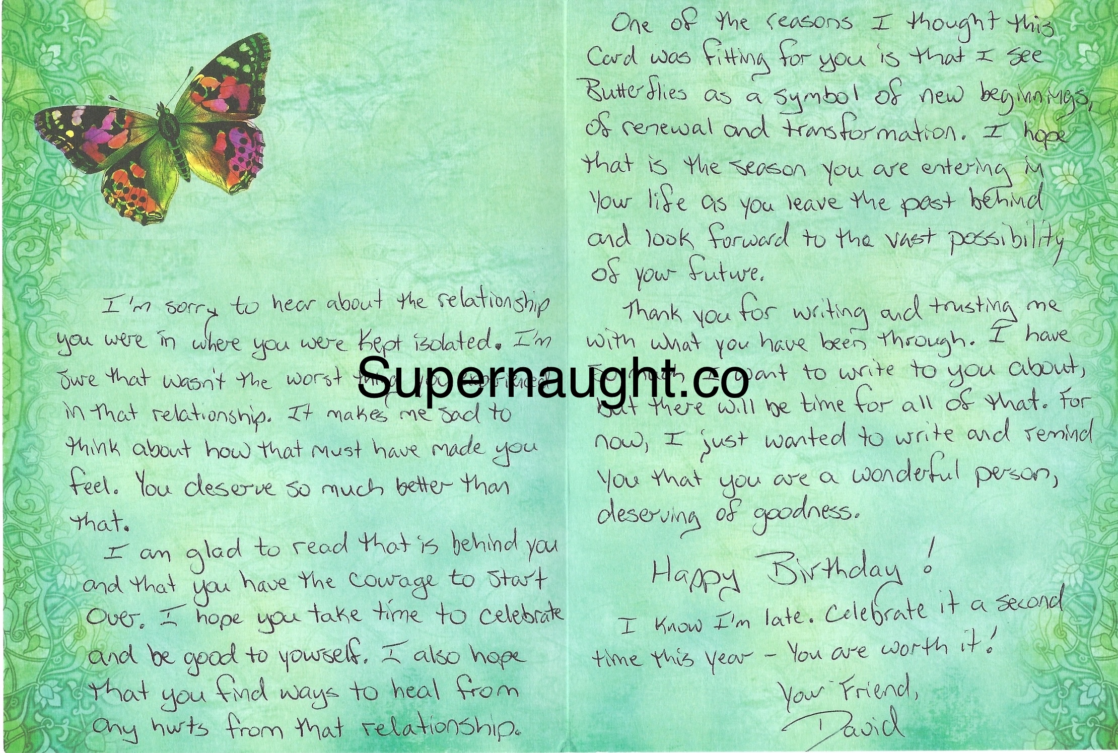 David Brom Card Envelope Set Both Signed Released