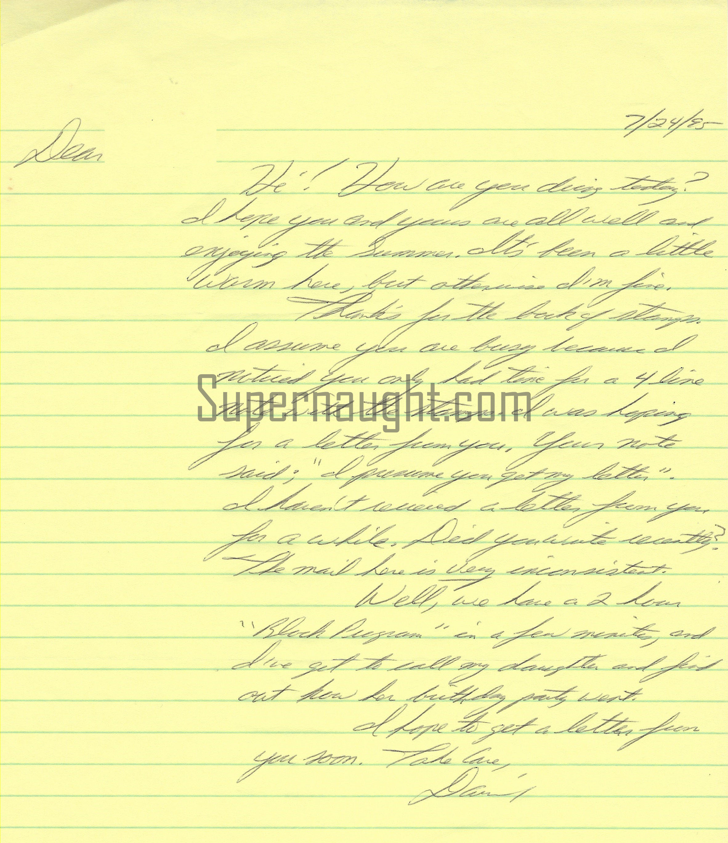 David Brown Letter and Envelope Set Both Signed