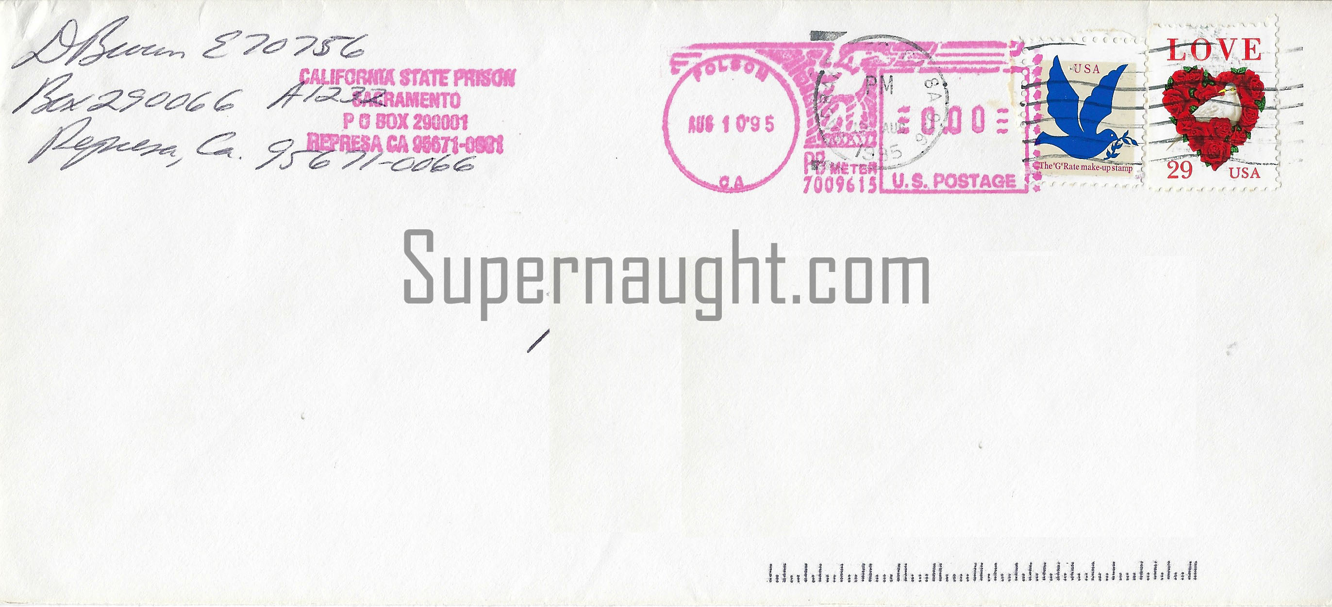 David Brown Letter and Envelope Set Both Signed image 2