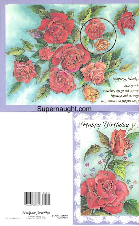 David Bullock Signed Birthday Card with Photo image 2