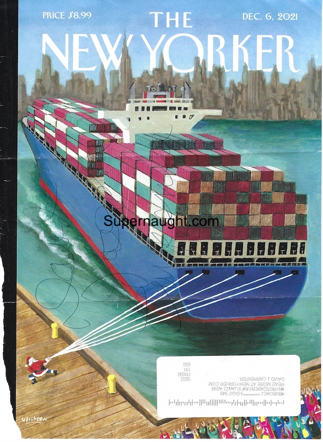 David Carpenter New Yorker Cover Signed