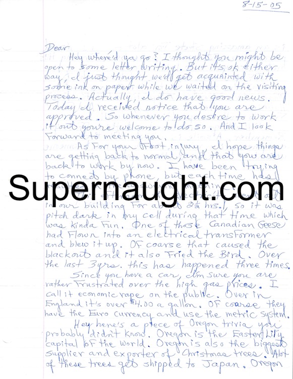 Dayton Rogers Letter Signed