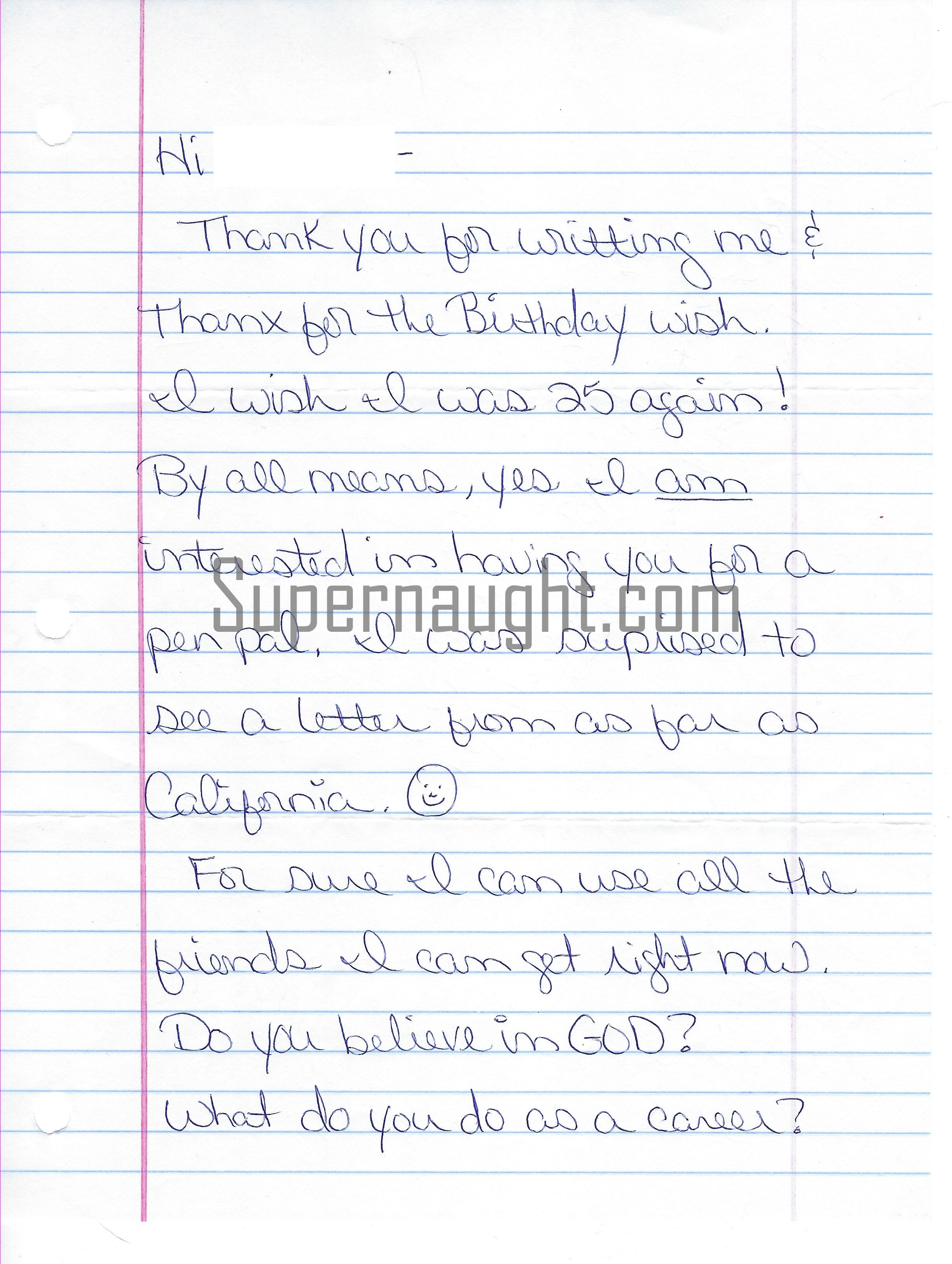 Dena Riley County Jail Letter and Envelope Set Signed