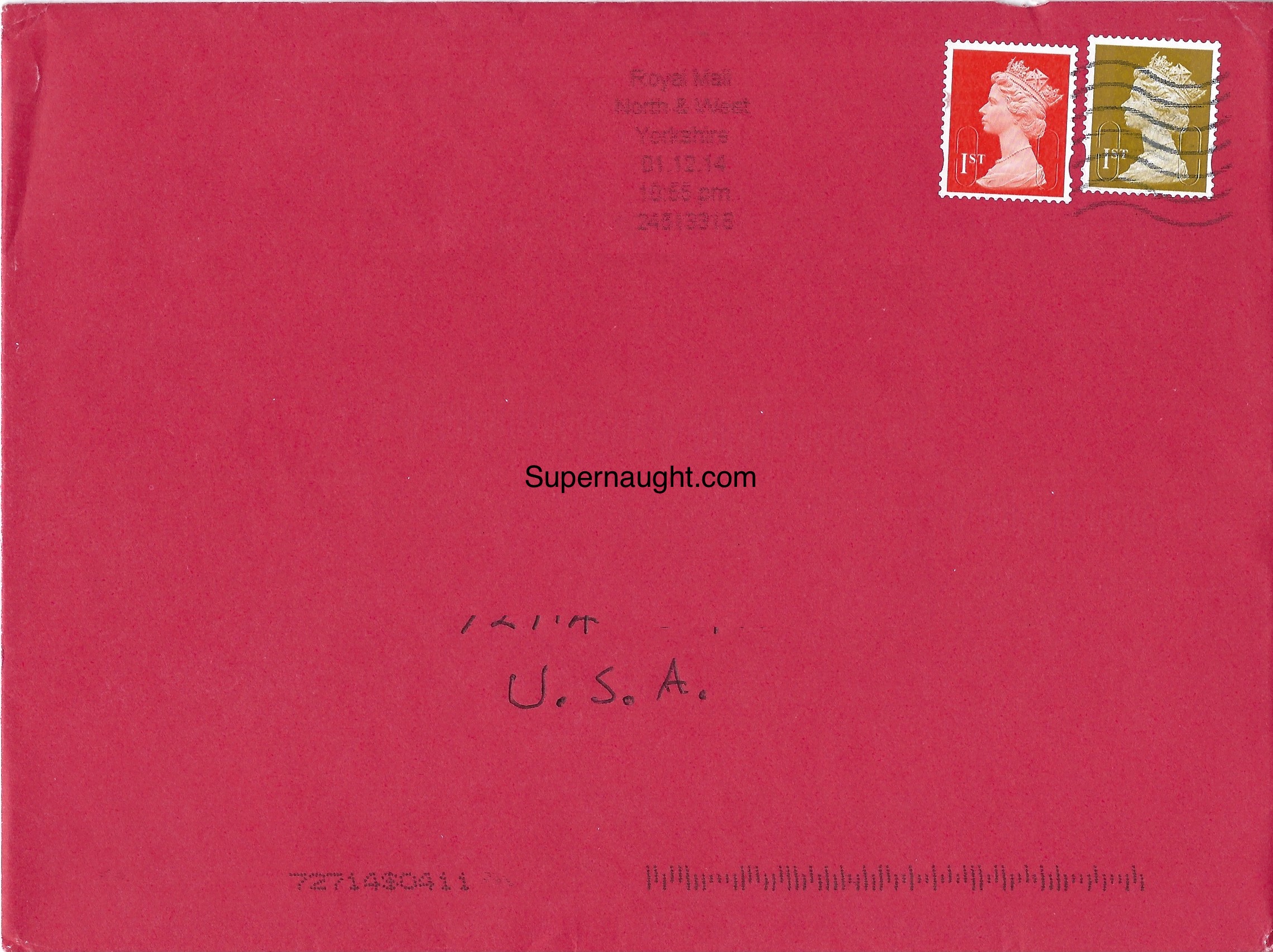Dennis Nilsen Signed Christmas Card and Envelope Set image 3