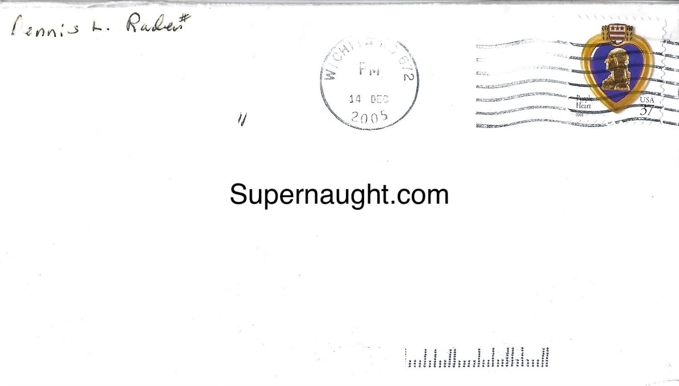 Dennis Rader 2005 Hand Drawn Christmas Card Letter Envelope Set ALL Signed image 7