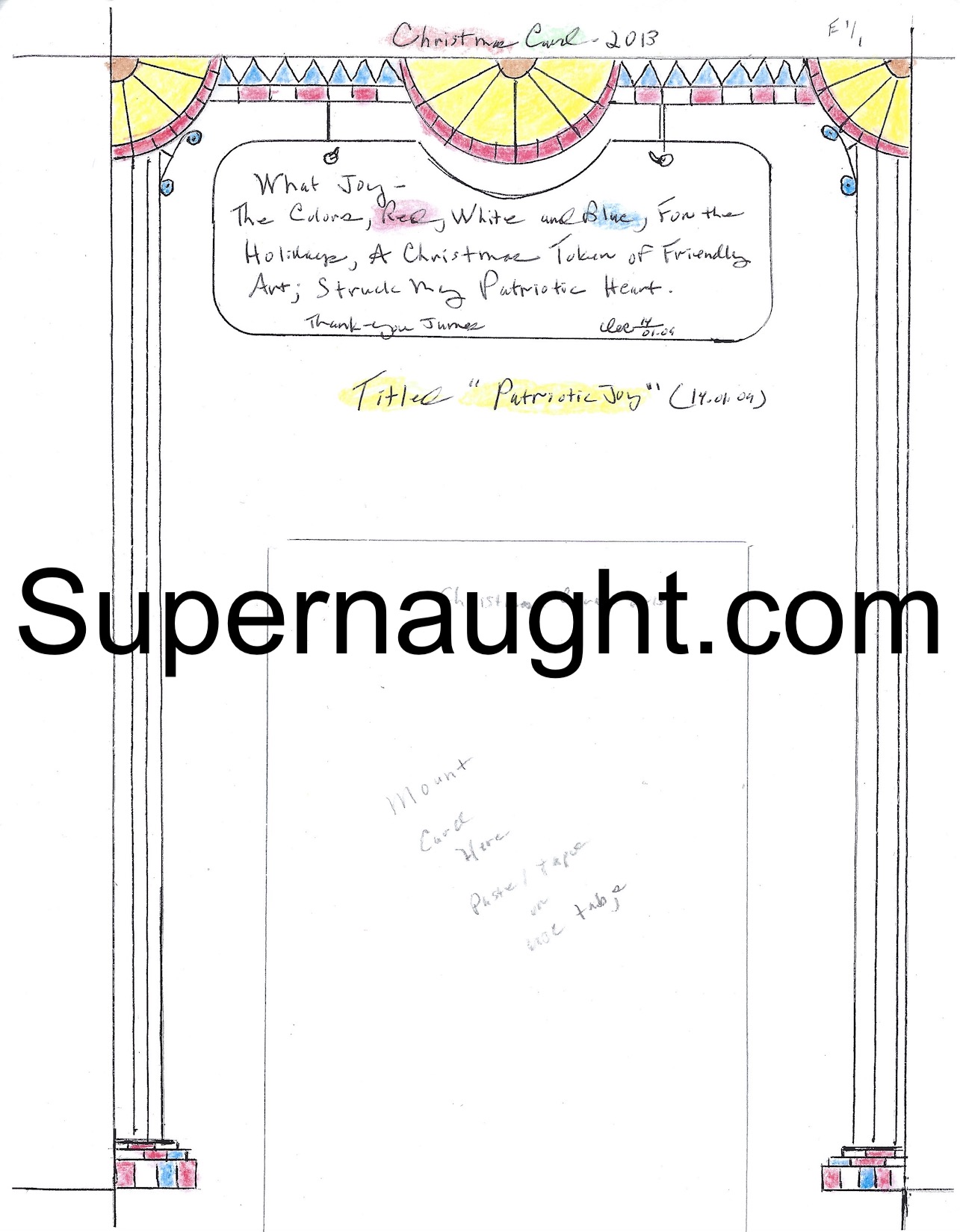 Dennis Rader Artwork With Card Both Signed image 2