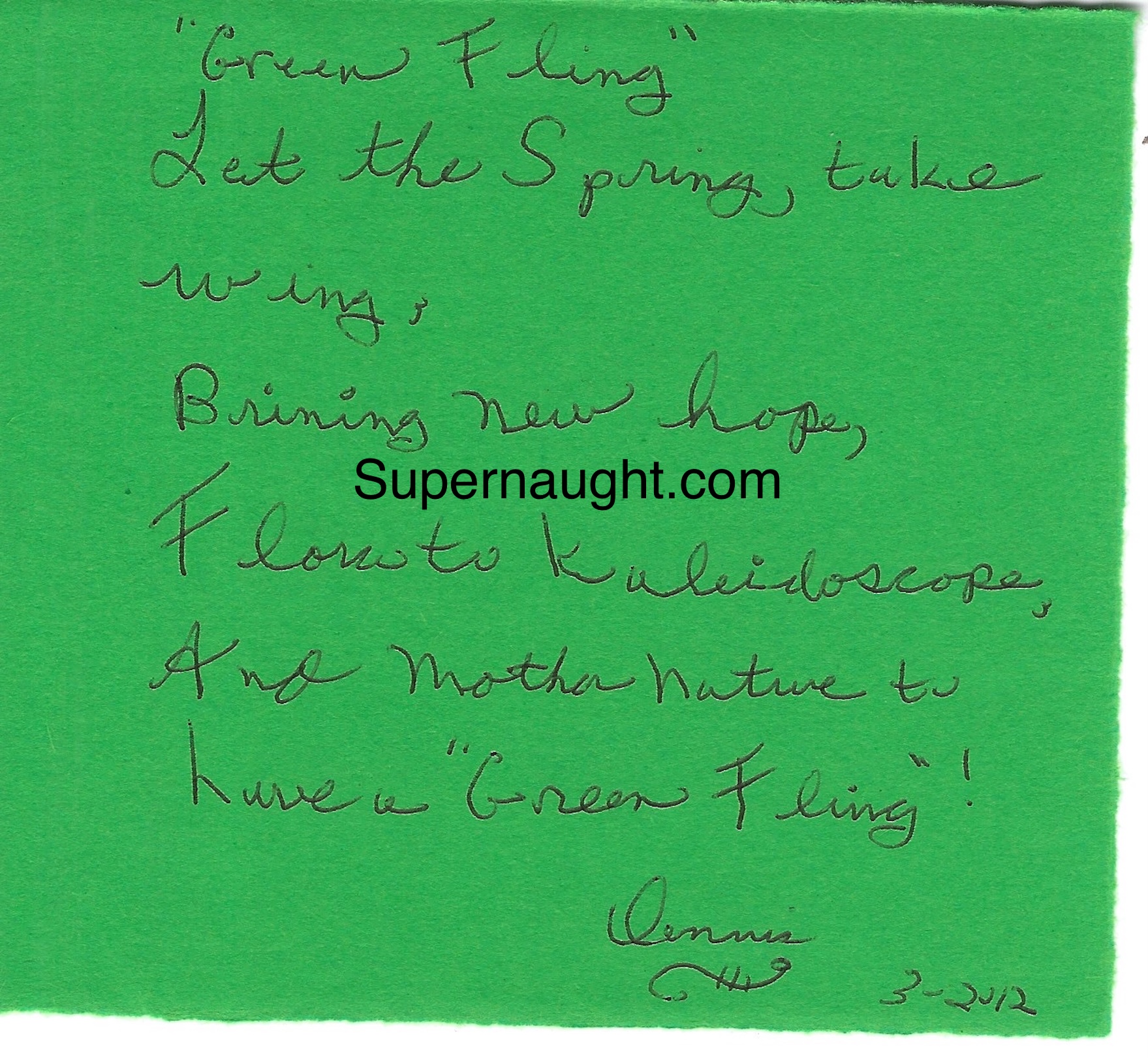 Dennis Rader BTK Green Fling Artwork Card Signed image 2