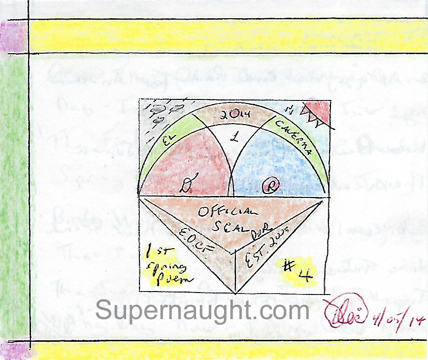 Dennis Rader BTK Signed Spring Greeting Card Artwork image 4