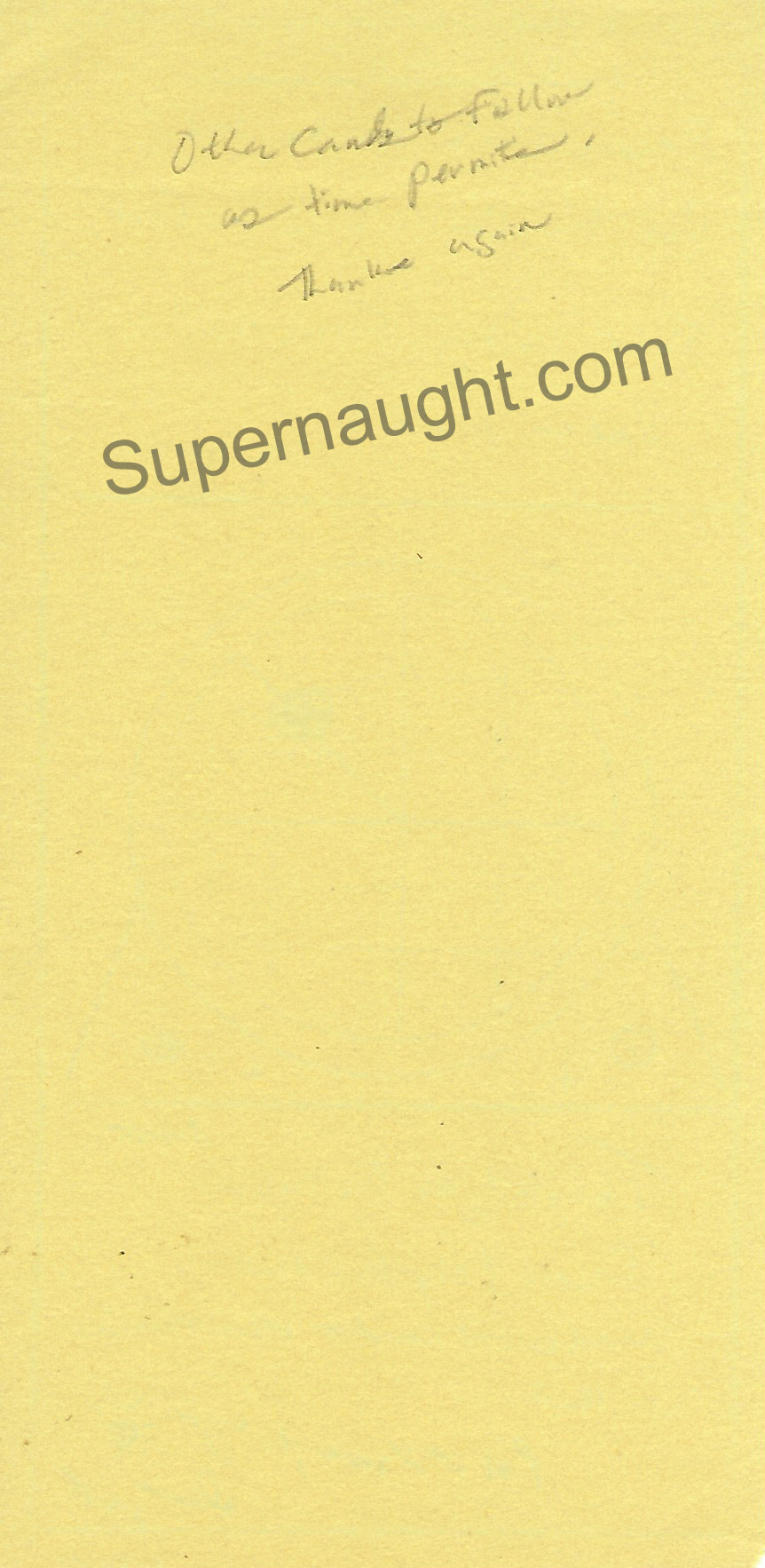 Dennis Rader BTK Valentine's Card With Hand Drawn Secret Pal Art Signed image 2
