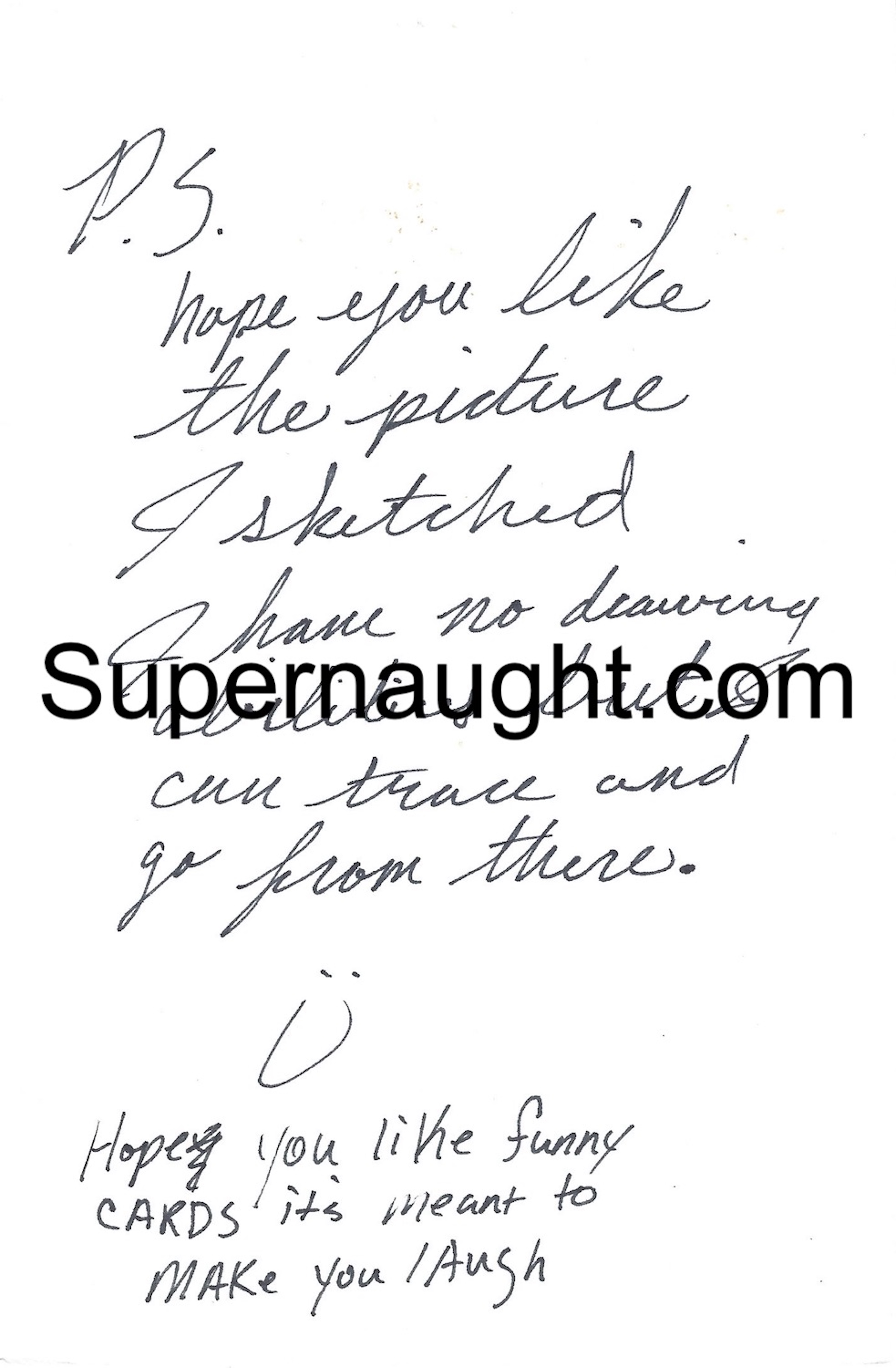 Dennis Rader Card Sent to BTK