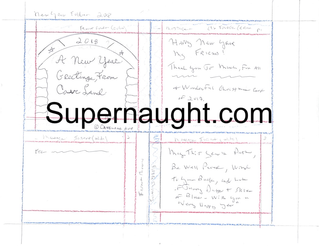 Dennis Rader New Year's Artwork Signed