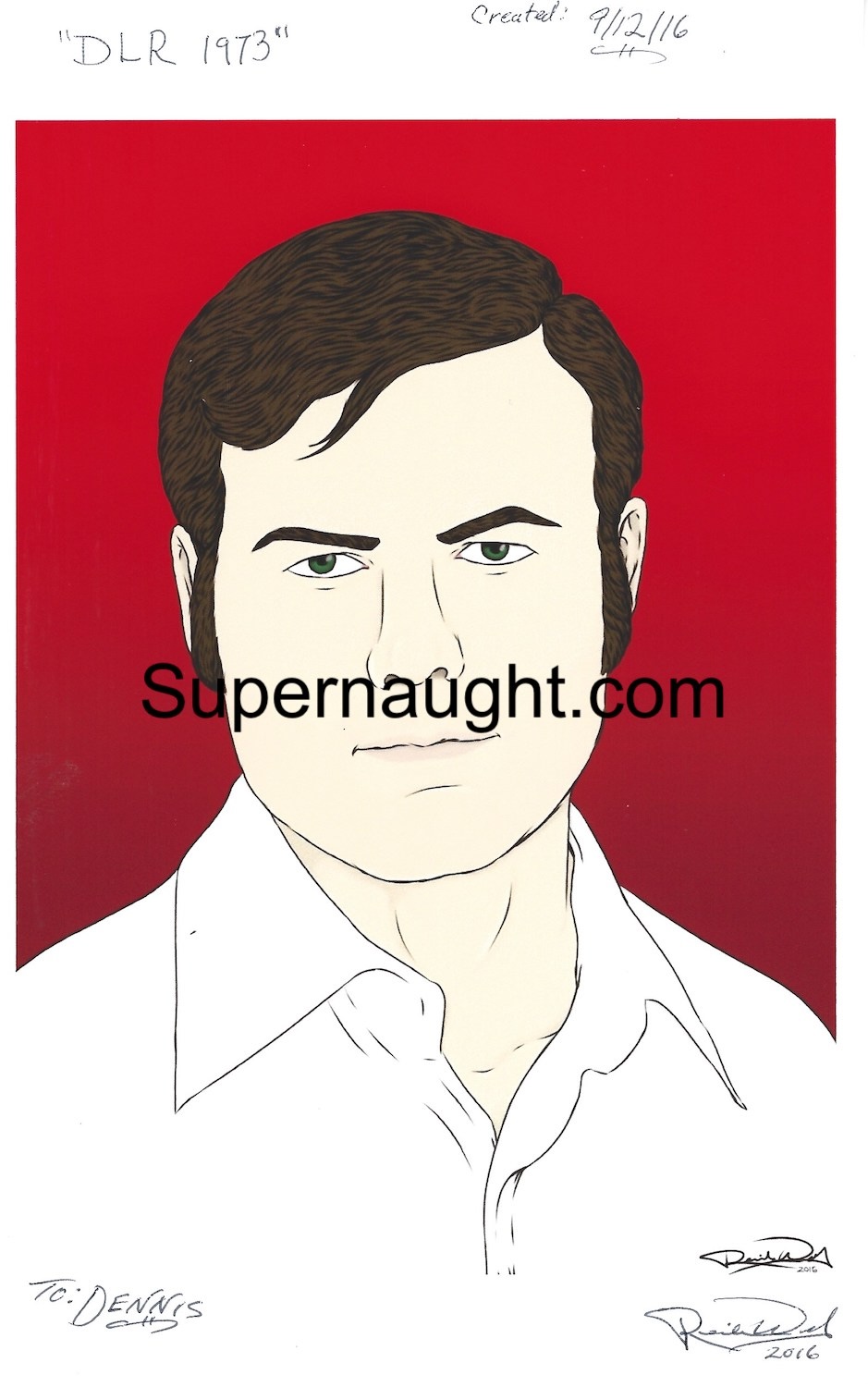 Dennis Rader Portrait Signed Artwork