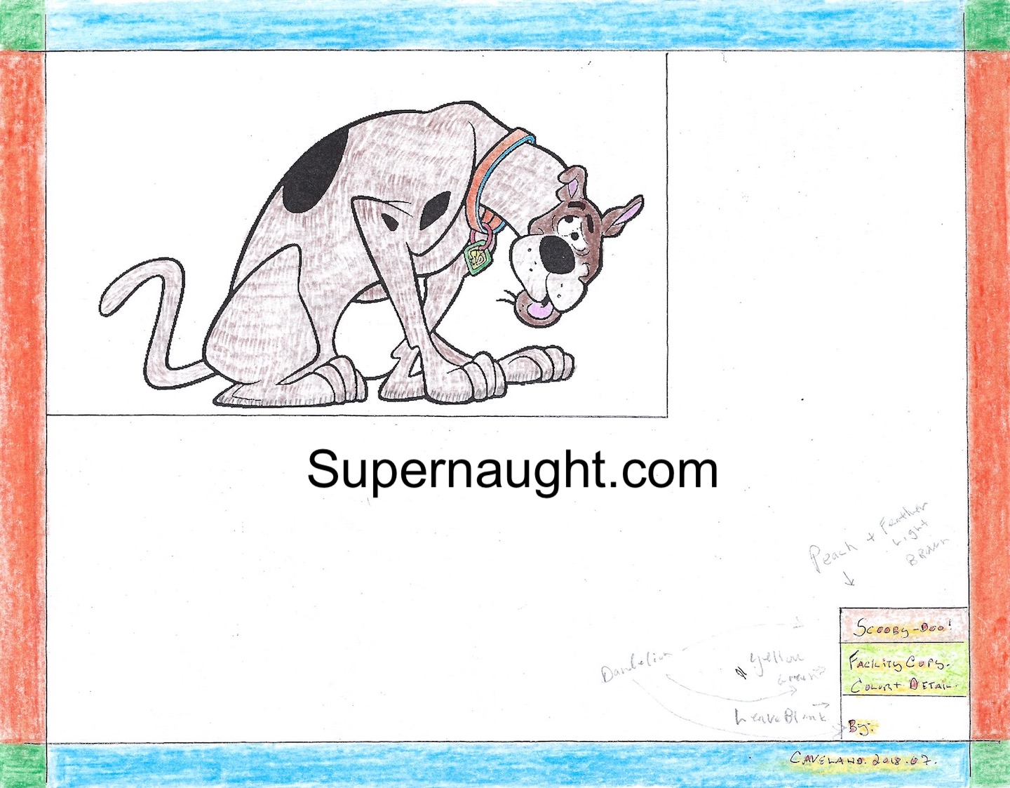 Dennis Rader Scooby Doo Artwork