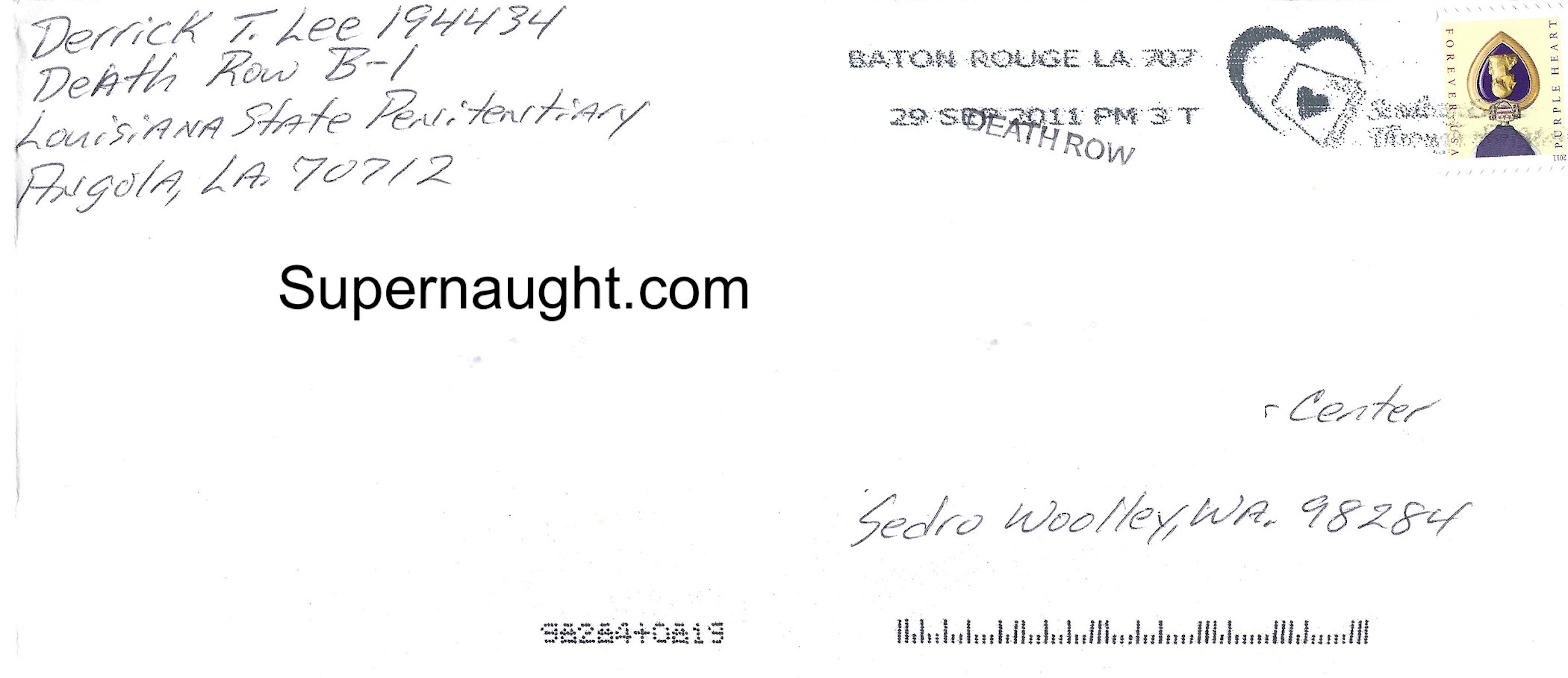 Derrick Lee Letter and Envelope Set Both Signed image 2
