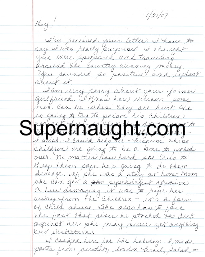 Diane O"Dell Letter and Envelope Set Both Signed