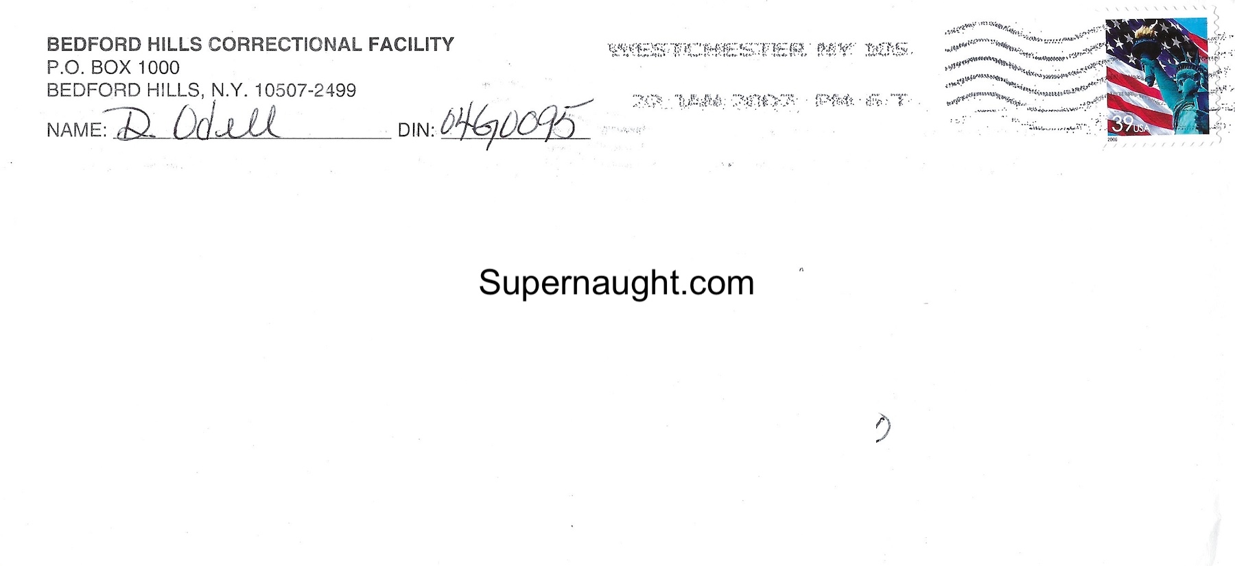 Diane O"Dell Letter and Envelope Set Both Signed image 3