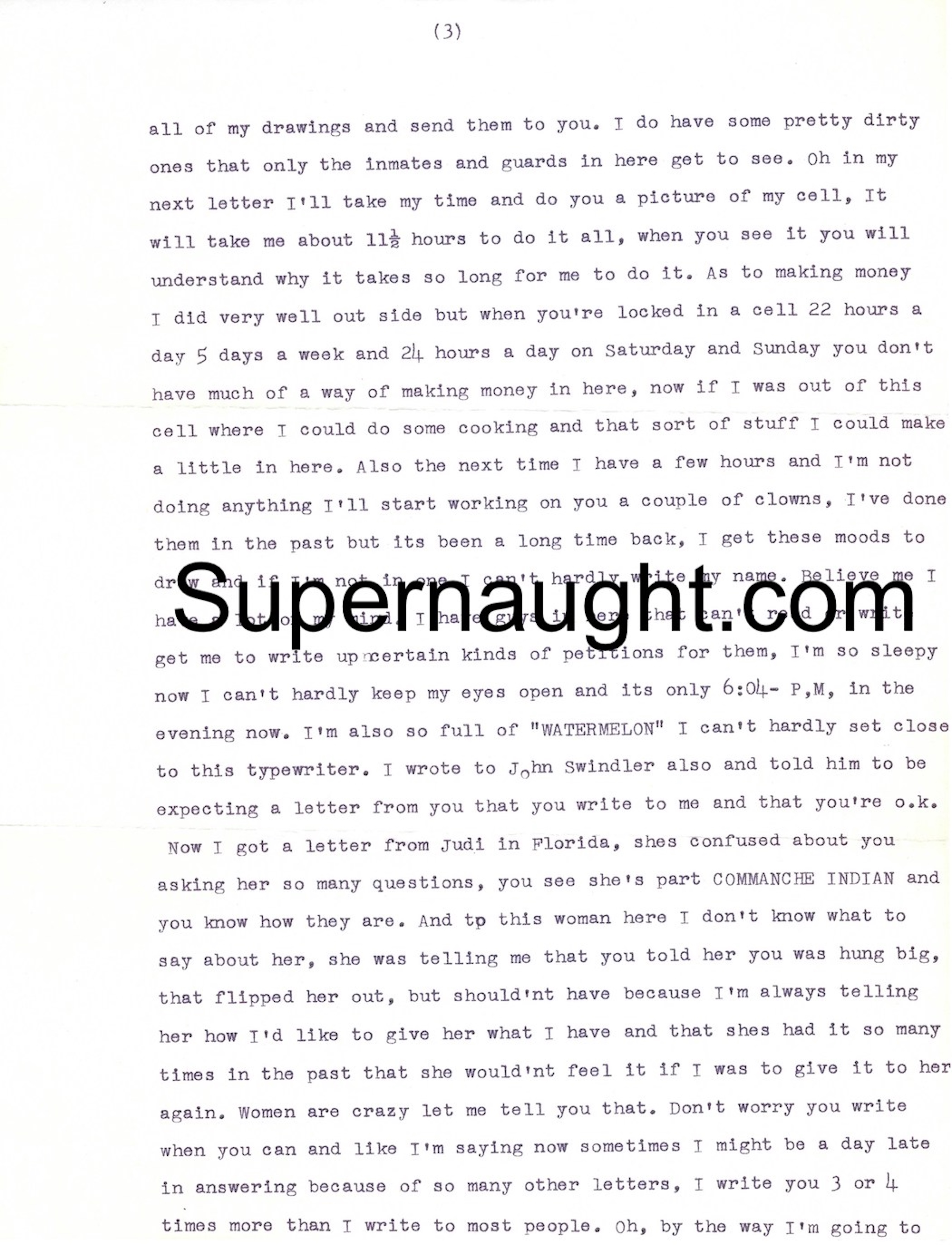 Donald PeeWee Gaskins Signed Letter with Envelope image 4