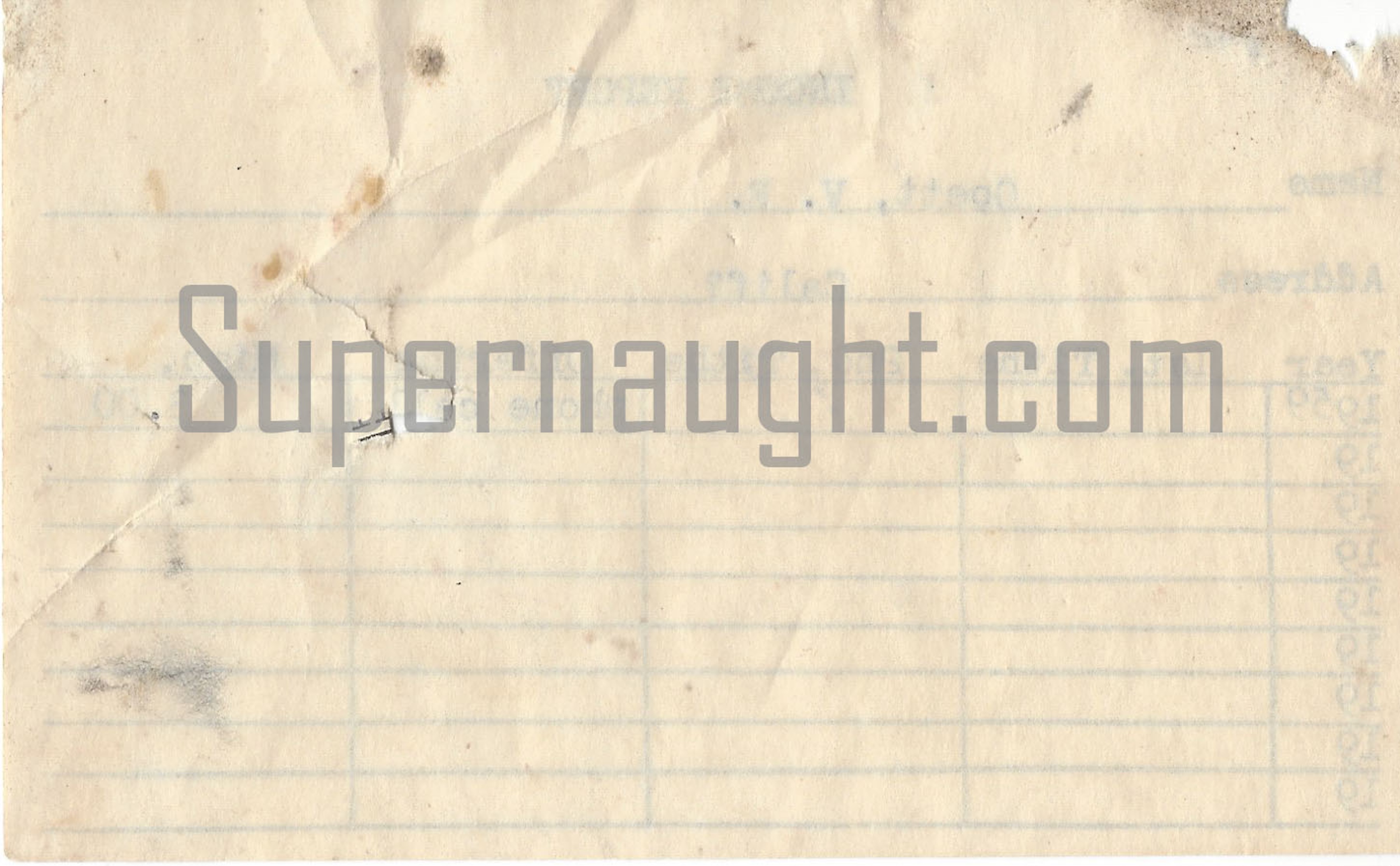 Donald Shorty Shea Income Report Paper From His Car Manson Family Victim image 2