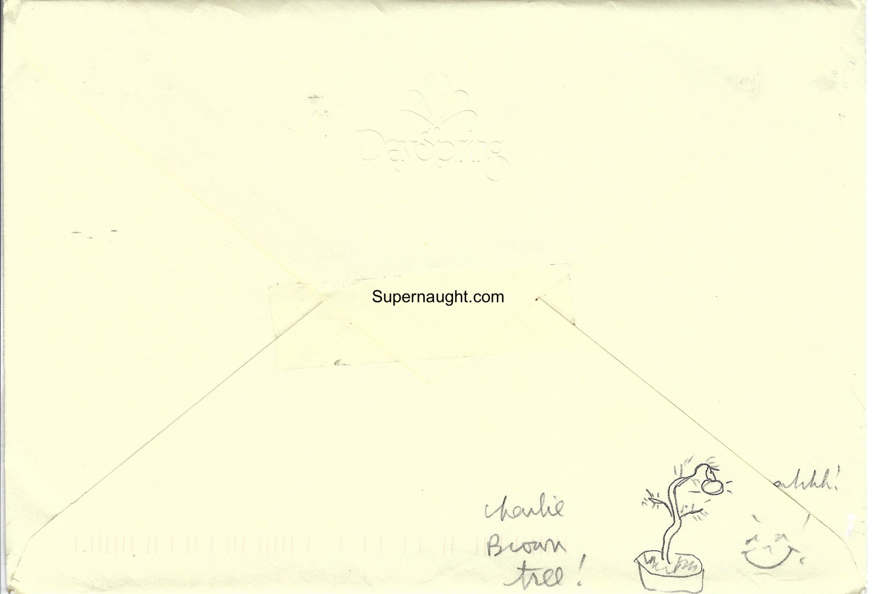 Douglas Clark Christmas Card and Envelope Both Signed Plus Letter image 5