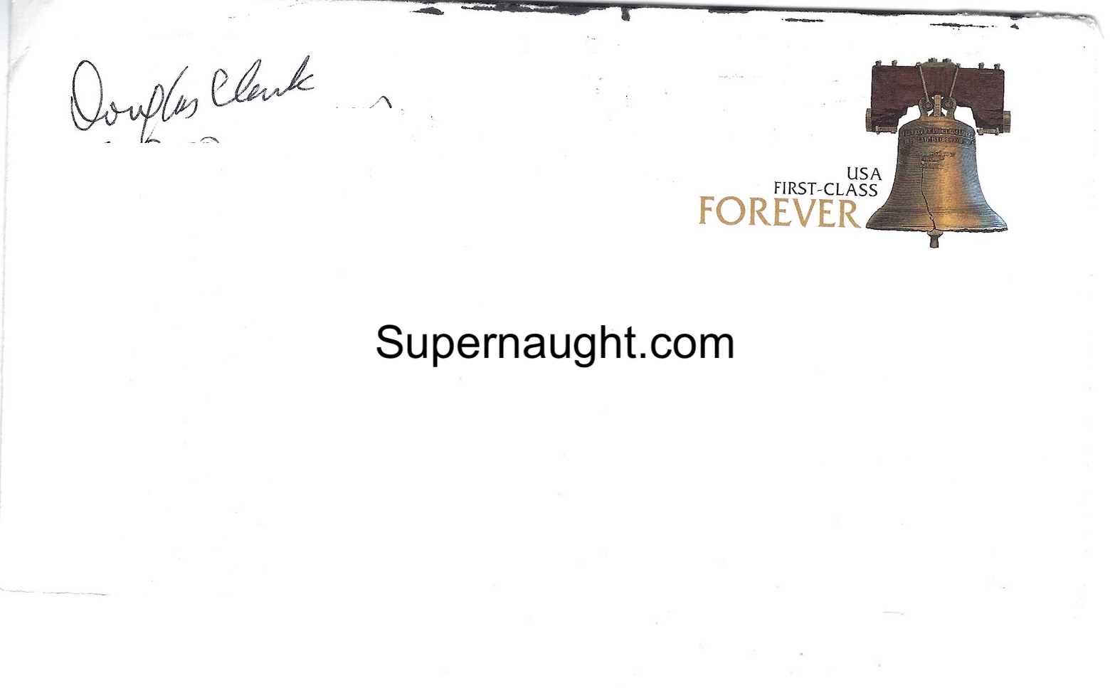 Douglas Clark Letter and Envelope Set Both Signed Plus Inserts image 6
