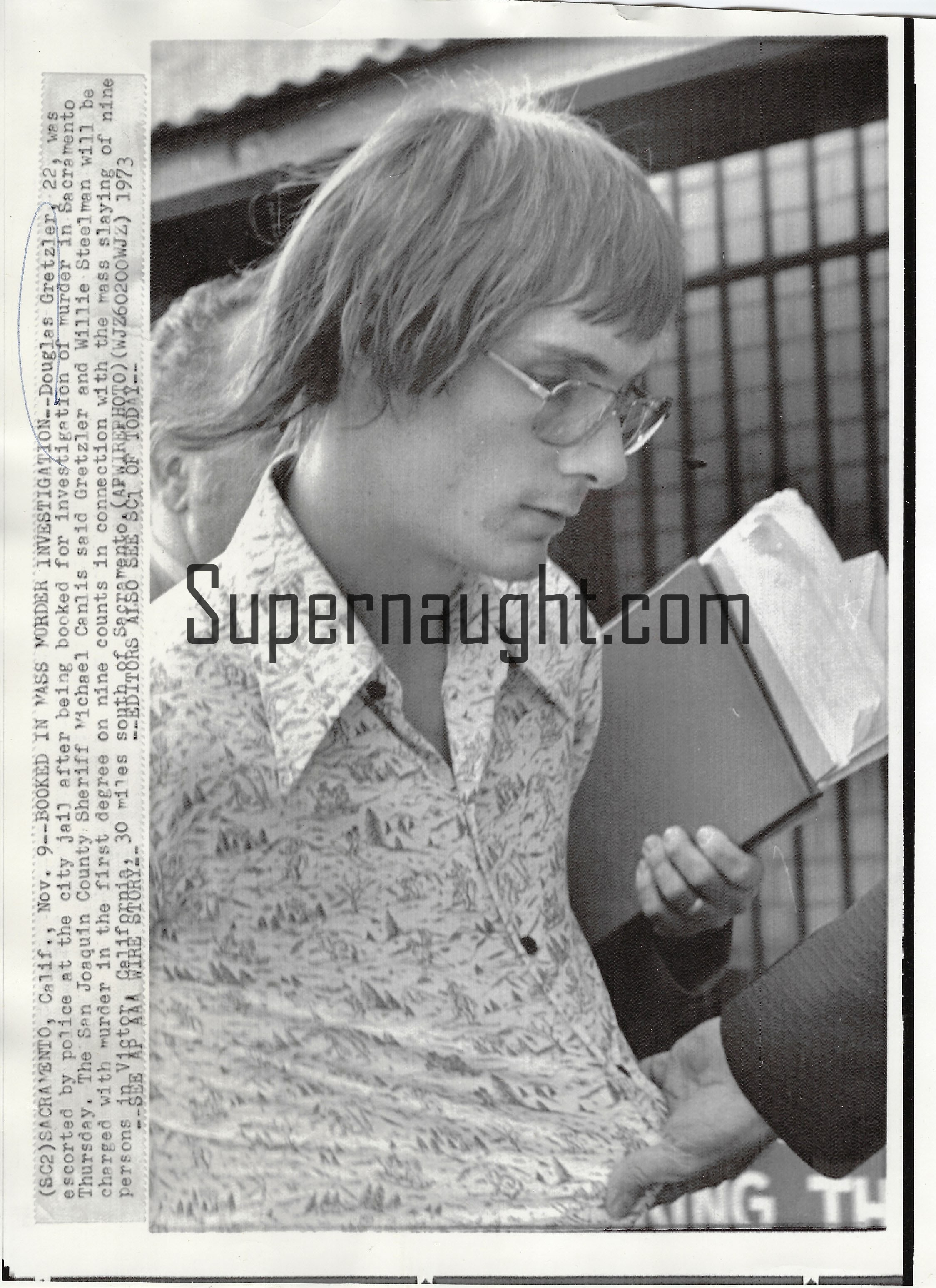 Douglas Gretzler 1973 Press Photo